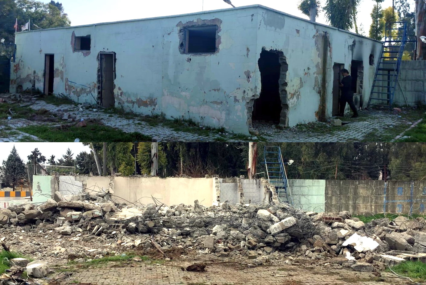 AKDENİZDE METRUK YAPILAR KONTROLLÜ ŞEKİLDE YIKILIYOR Akdeniz Belediyesi; vatandaşların can