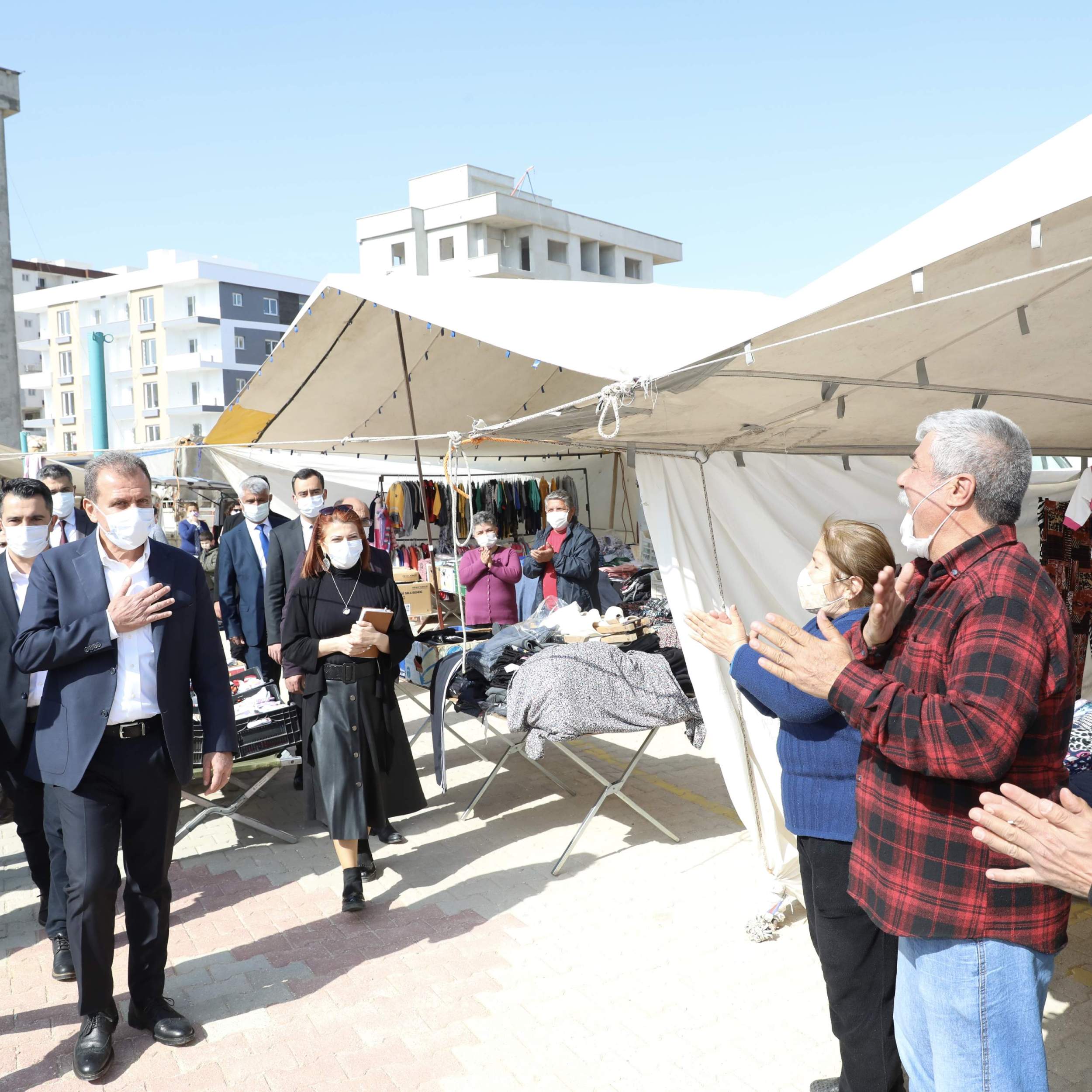 BAŞKAN SEÇER’DEN YOĞUN SİLİFKE MESAİSİ Silifke’yi ziyaret eden Başkan