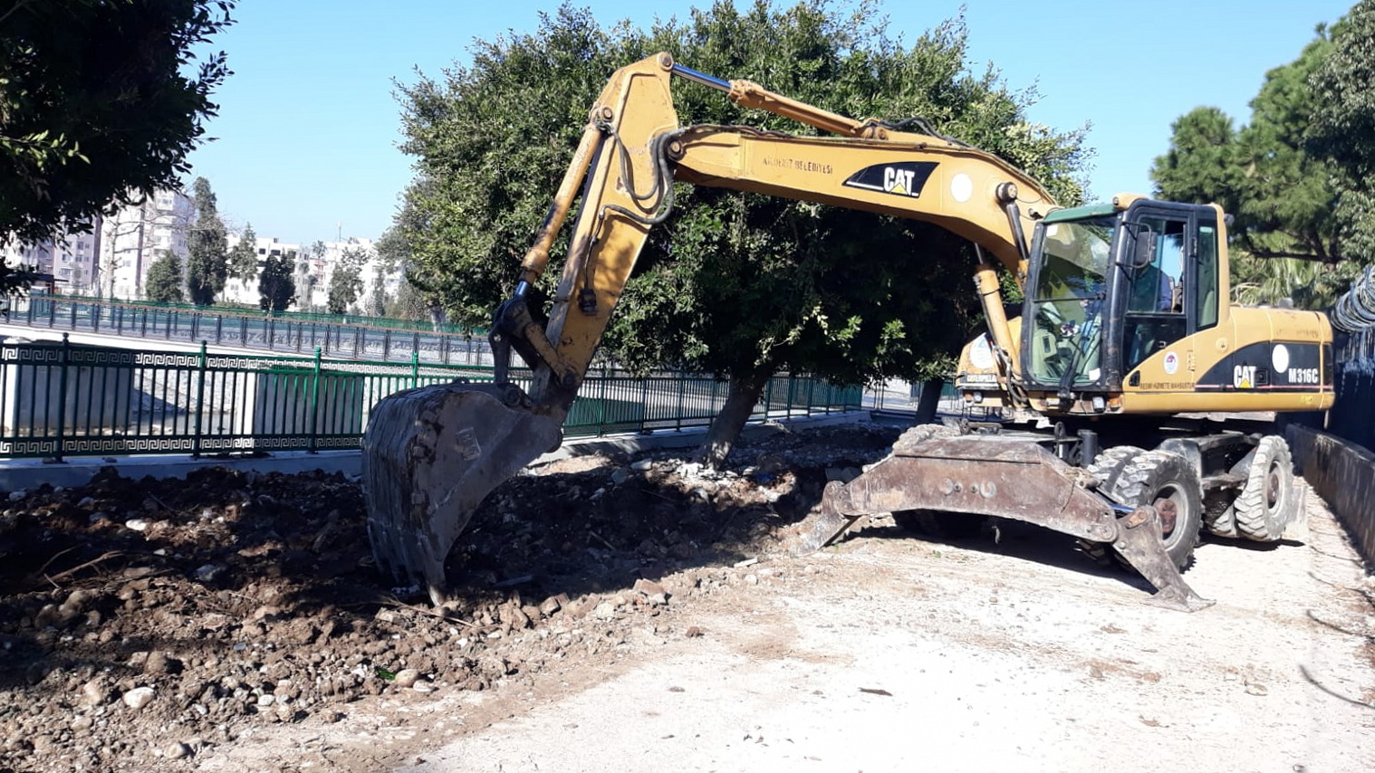 Akdeniz Belediyesi teknik hizmet