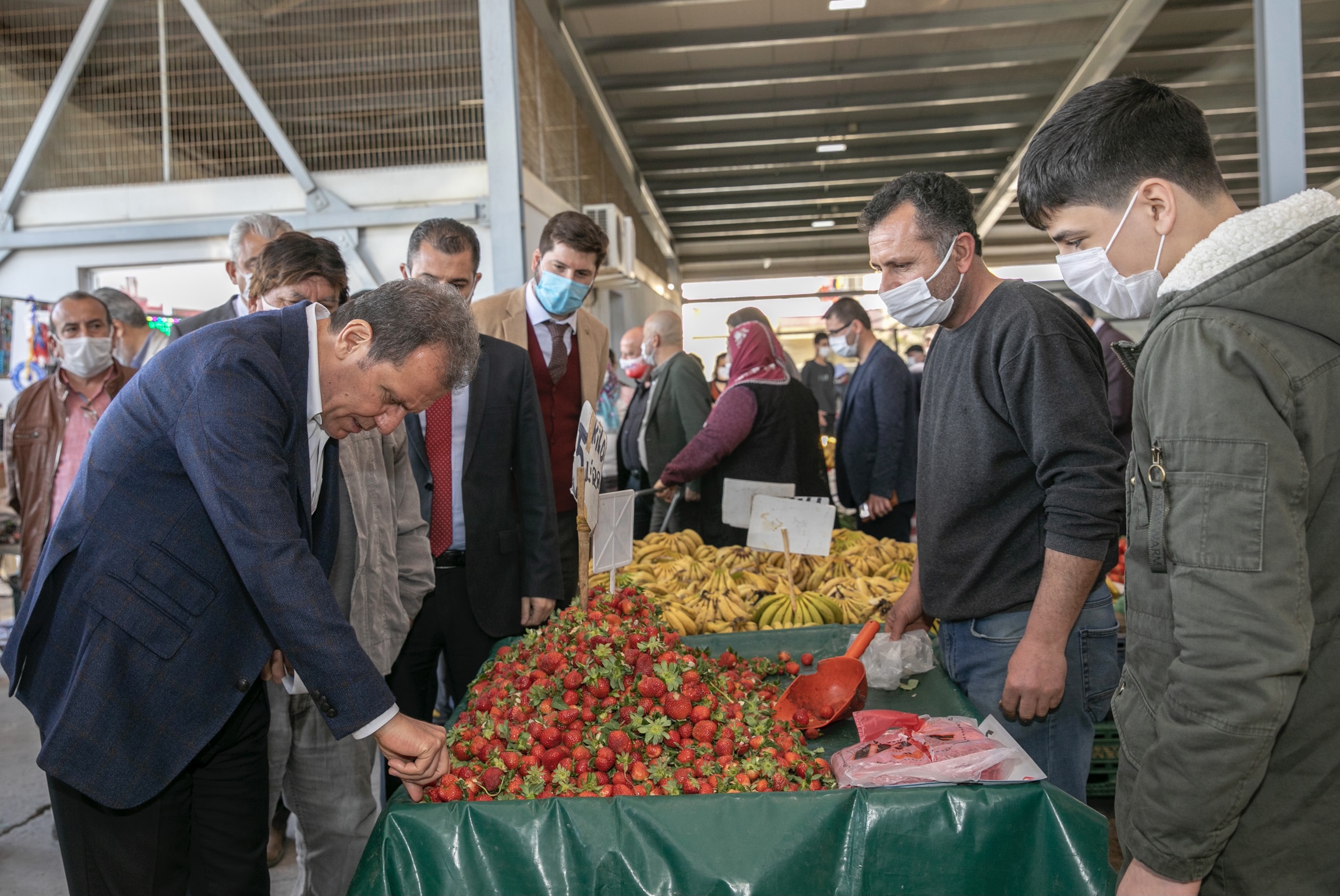 BAŞKAN SEÇER, TARSUS ATIKSU ARITMA TESİSİ’NDEKİ ÇALIŞMALARI İNCELEDİ Mersin Büyükşehir Belediye Başkanı