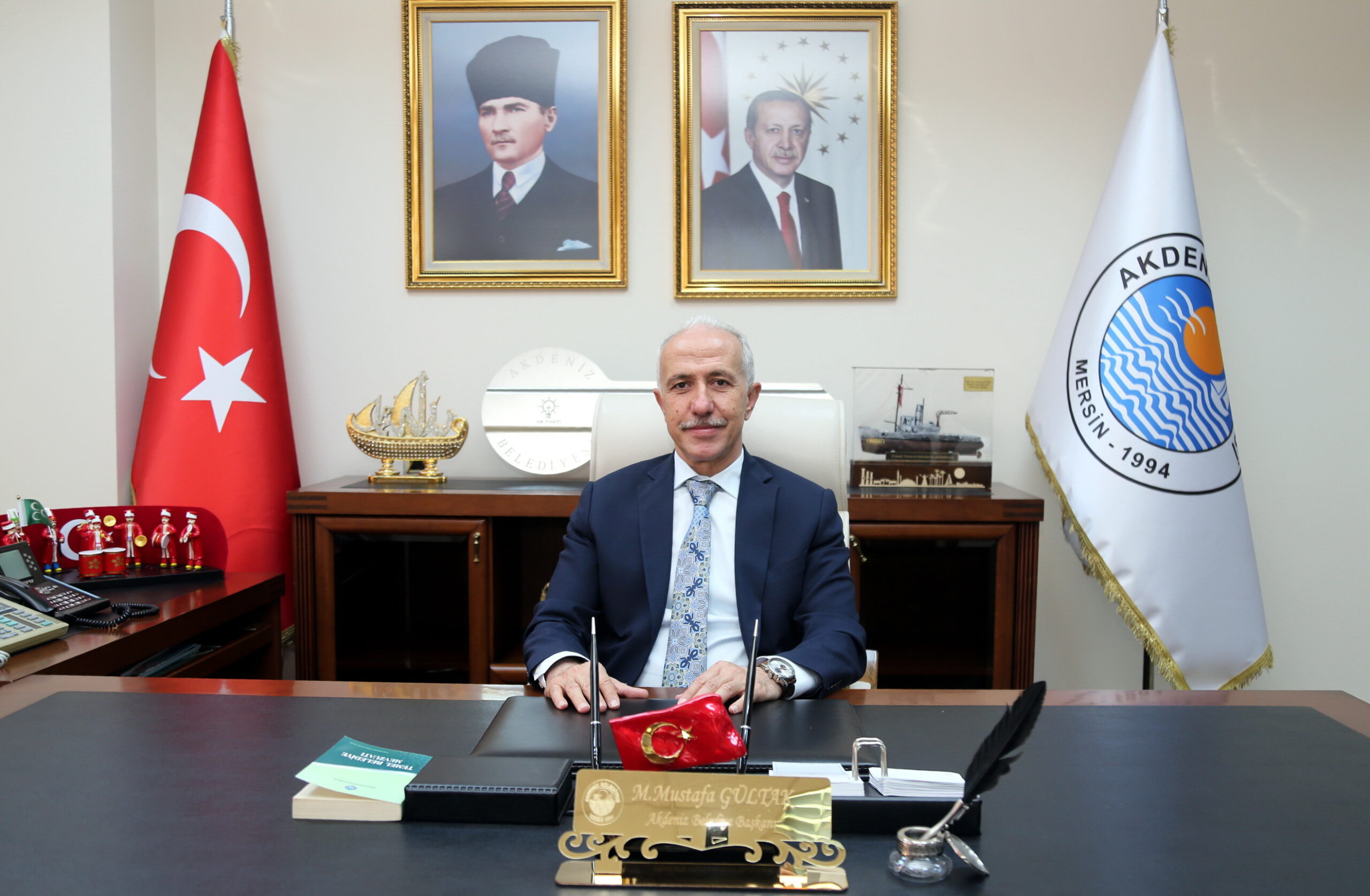 BAŞKAN GÜLTAK, İDDİALARA YANIT VERDİ Akdeniz Belediye Başkanı M.Mustafa