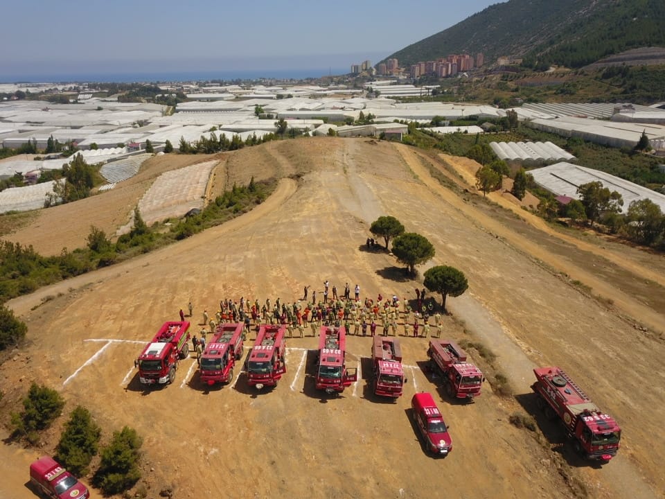 Mersin’de ateş savaşçıları sezona hazır Mersin Orman Bölge Müdürlüğü,