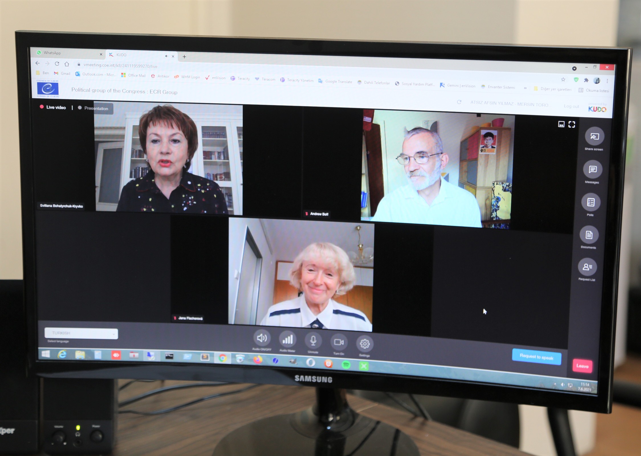 Toroslar Belediyesi, Avrupa Konseyi