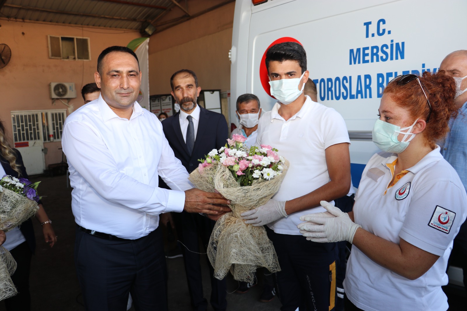 “Dünya İlk Yardım Günü’nde Acil Vaka İhbarı Üzerine Geldiler, Alkışlarla Karşılandılar” Toroslar Belediye Başkanı Atsız