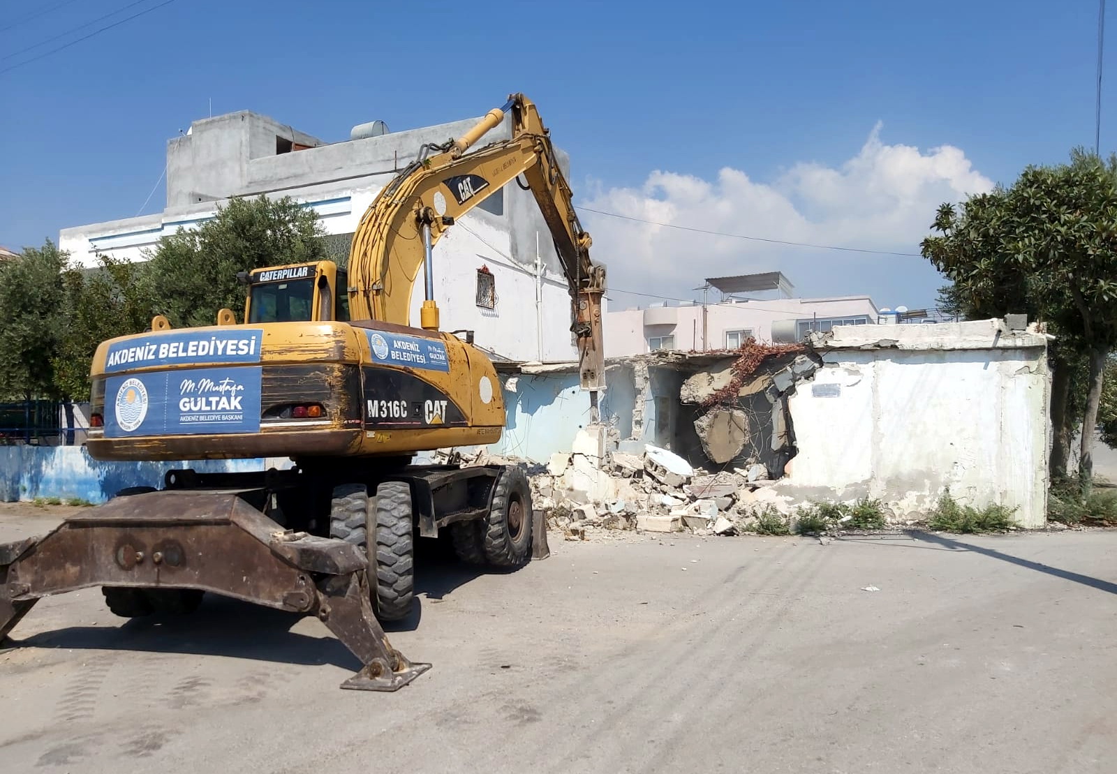 Vatandaşlardan teşekkür Akdeniz Belediyesi, ilçe sakini