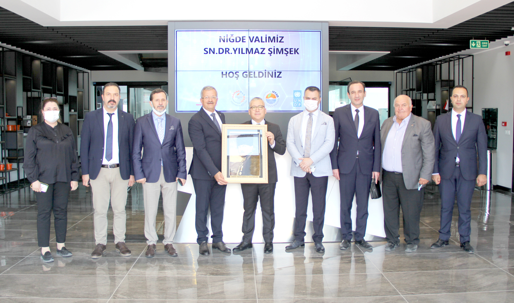 MTOSB’ye ilgi artıyor Niğde Valisi Yılmaz Şimşek,