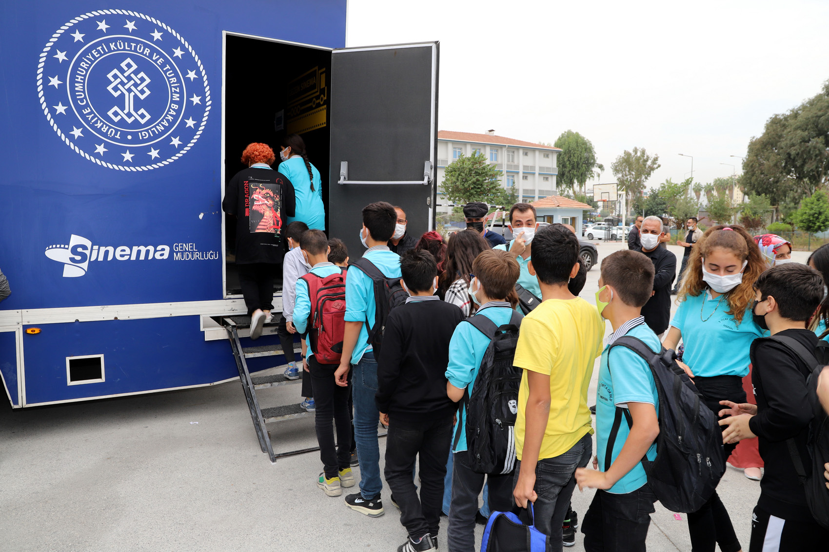 Akdeniz ilçesine gelen ‘Gezen