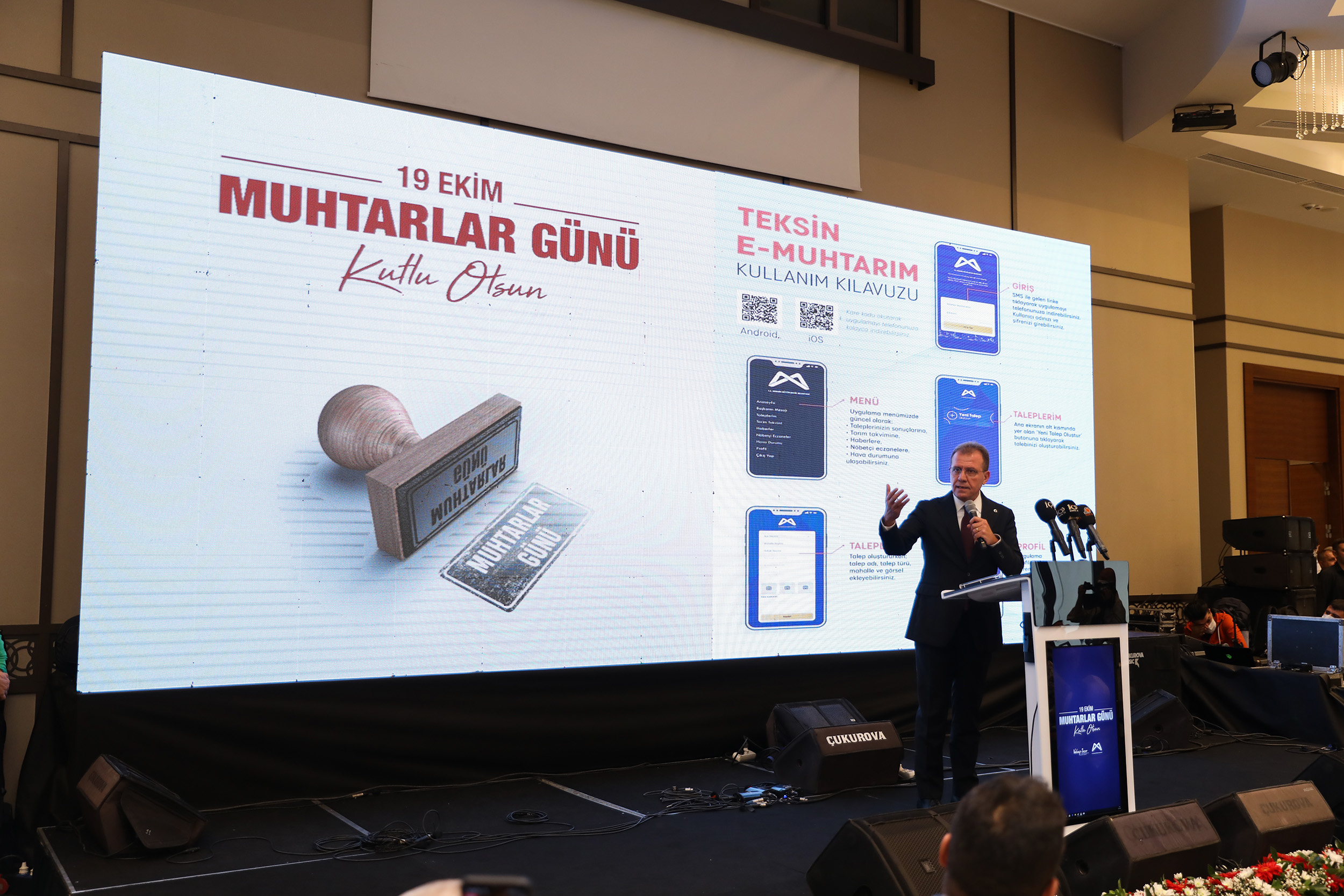 Mersin Büyükşehir Belediyesi, muhtarların