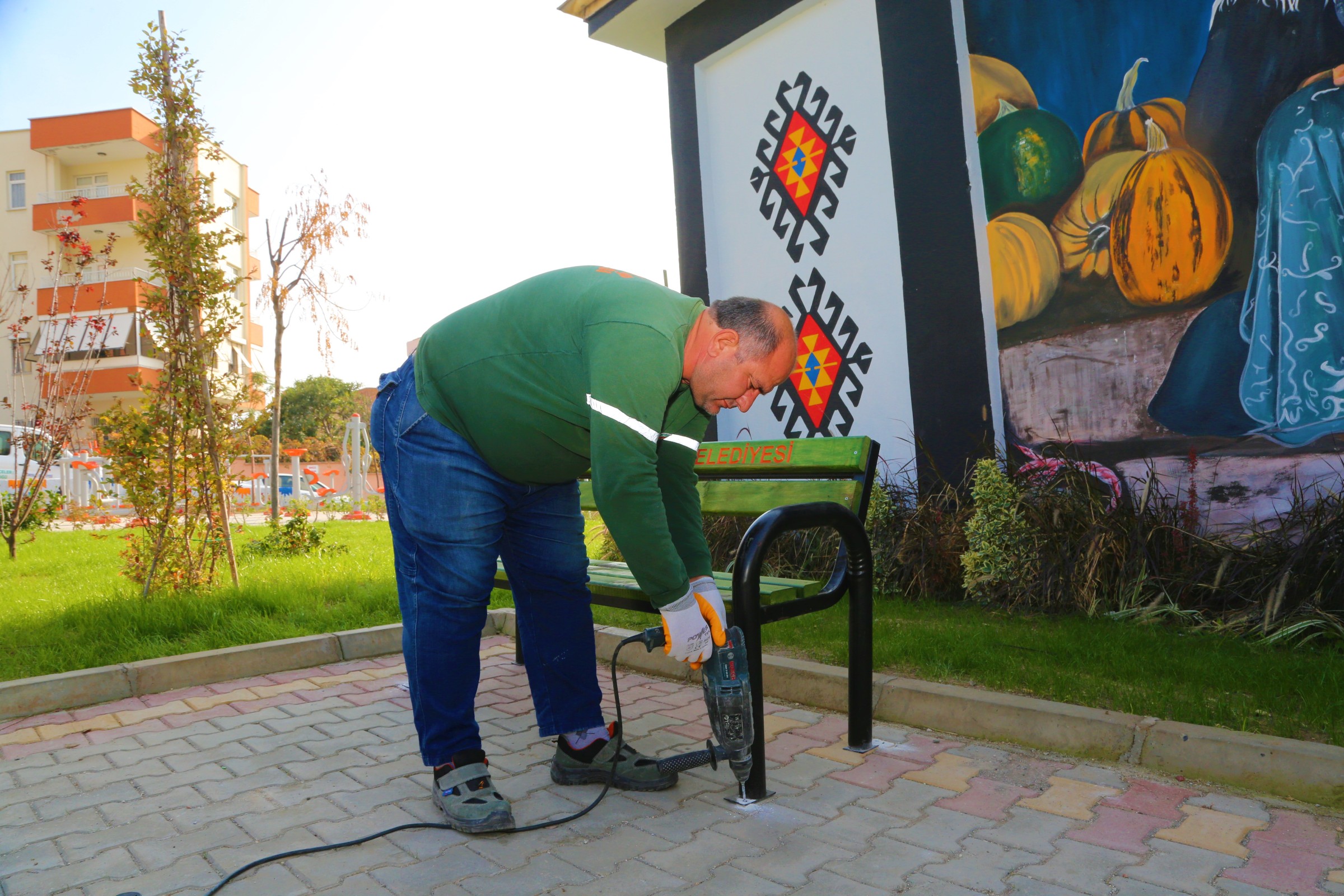 Toroslar Belediyesi, parklarda bulunan