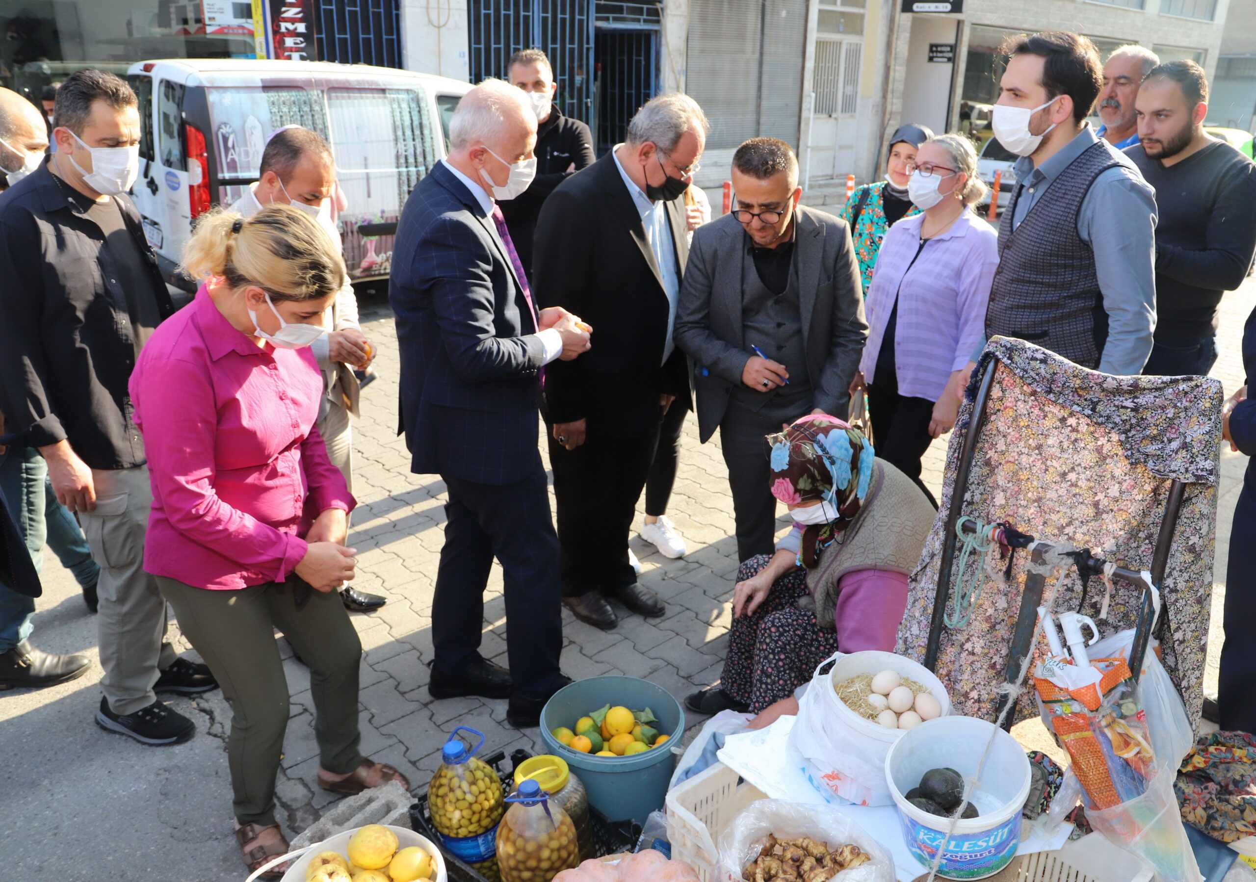 Başkan Gültak, Akdeniz Belediyesi