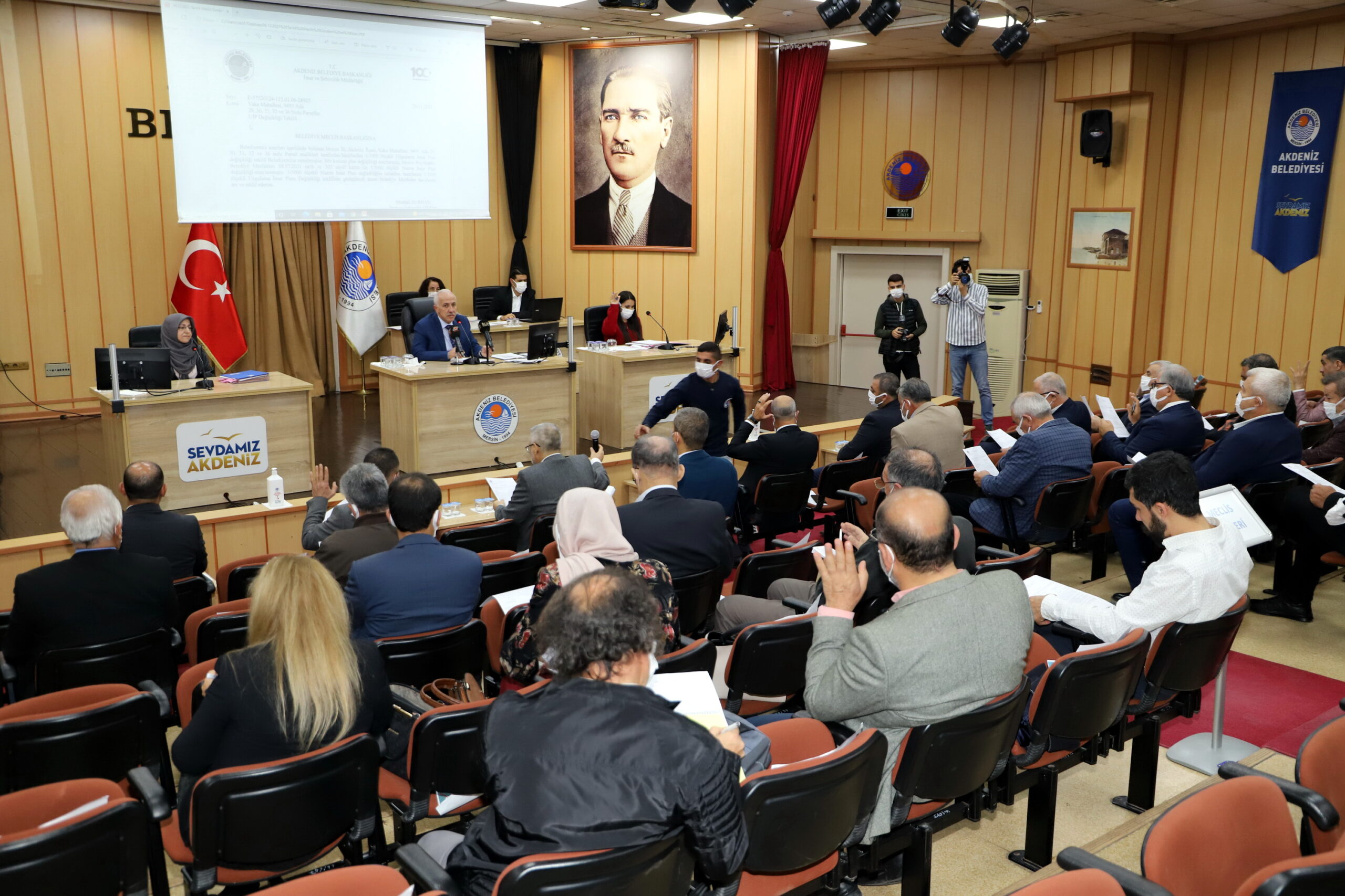 Belediyenin spor tesisi, antrenörlük kursu için tahsis edilecek Akdeniz Belediye Meclisi, Aralık