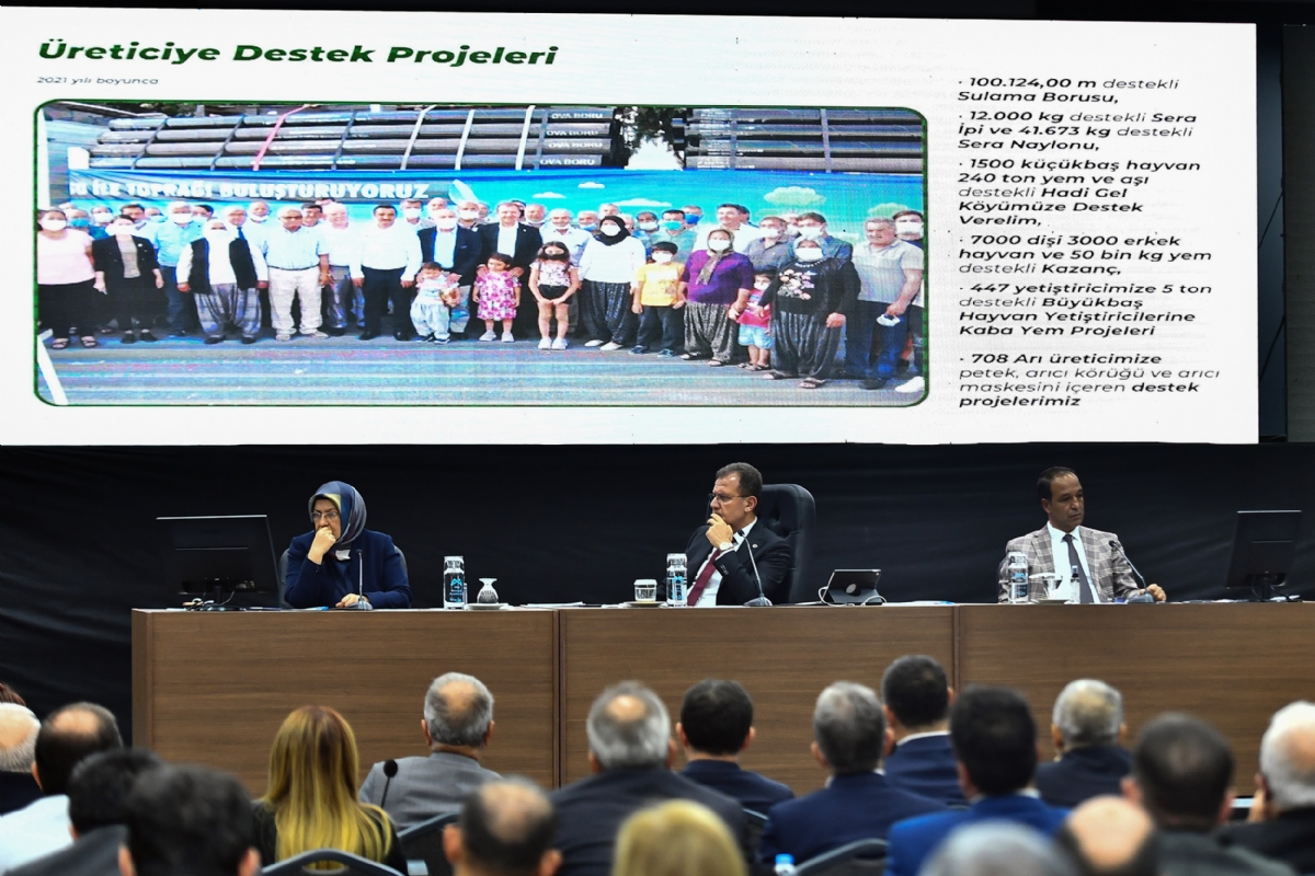 “Bu yıl içerisinde 148 projenin parasal gerçekleşme oranı oldukça yüksek” Mersin Büyükşehir Belediye Meclisi’nin