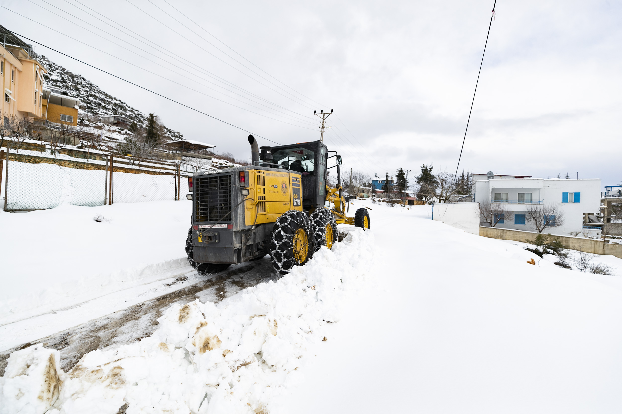 Mersin Büyükşehir Belediyesi, günlerdir