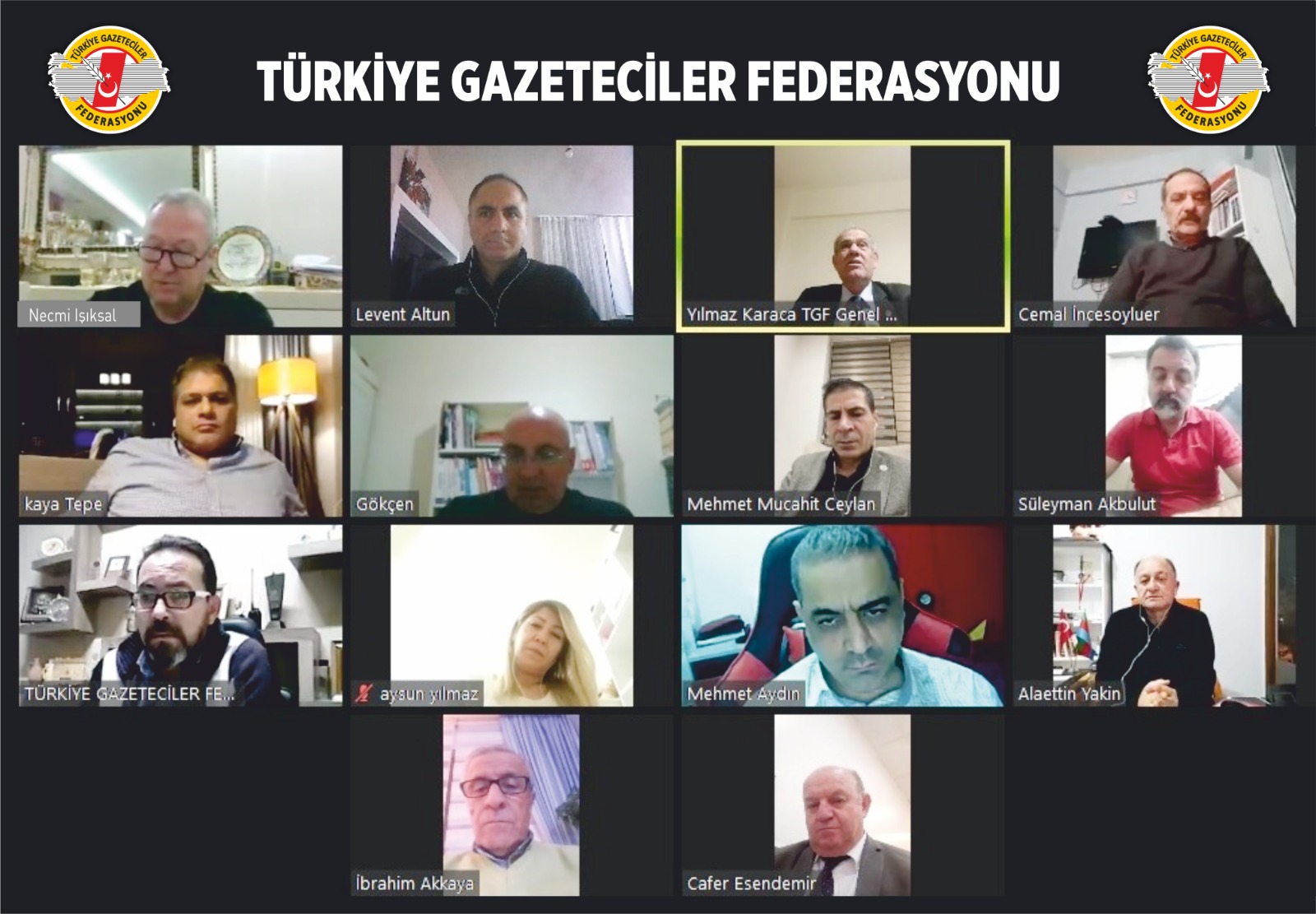 ‘BASIN İLAN FİYATLARINA YÜZDE 50 ZAM OLMALI’ Türkiye Gazeteciler Federasyonu Genel