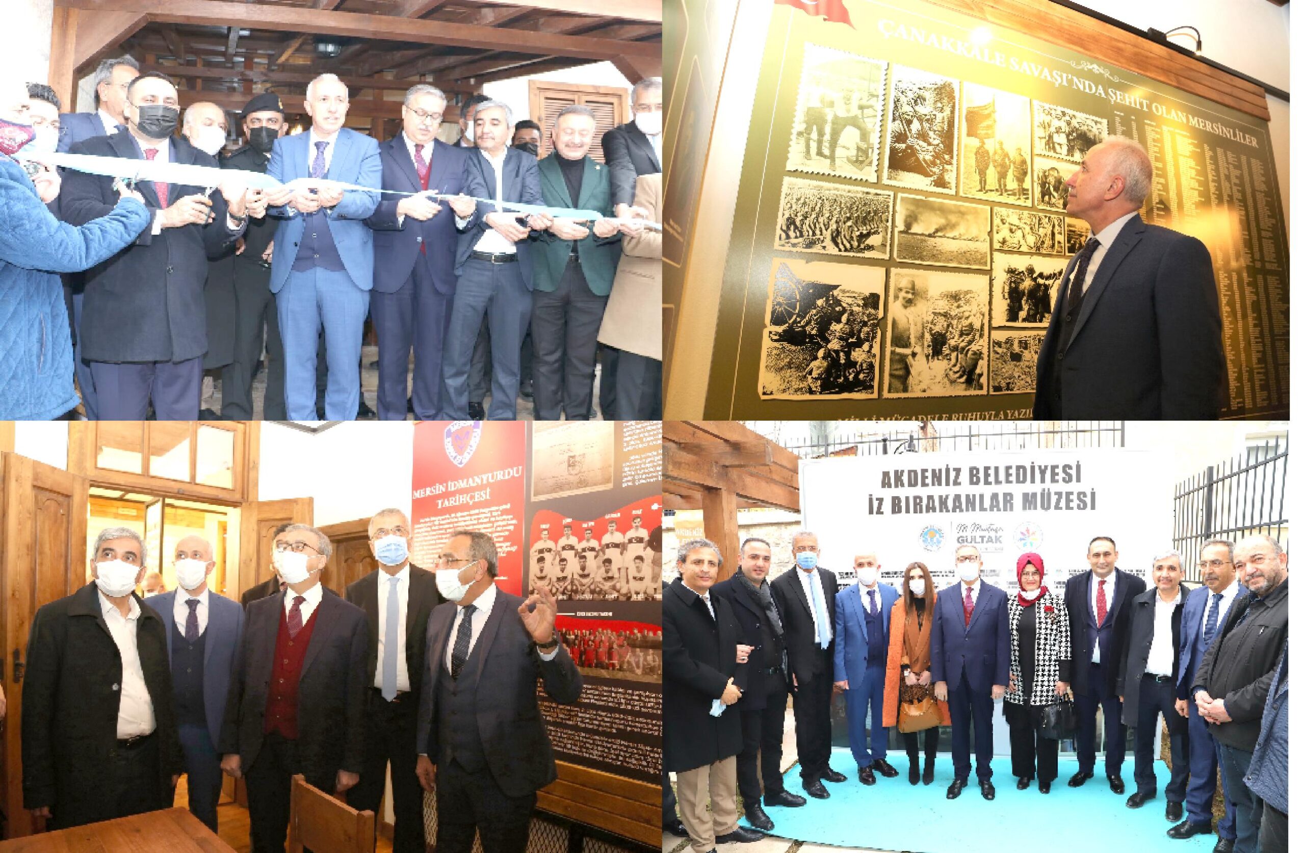 Vali Su; “Yıkılmak üzere olan tarihi yapı çok önemli bir işlev kazandı” Akdeniz Belediyesi’nin; Mersin Valiliğinin