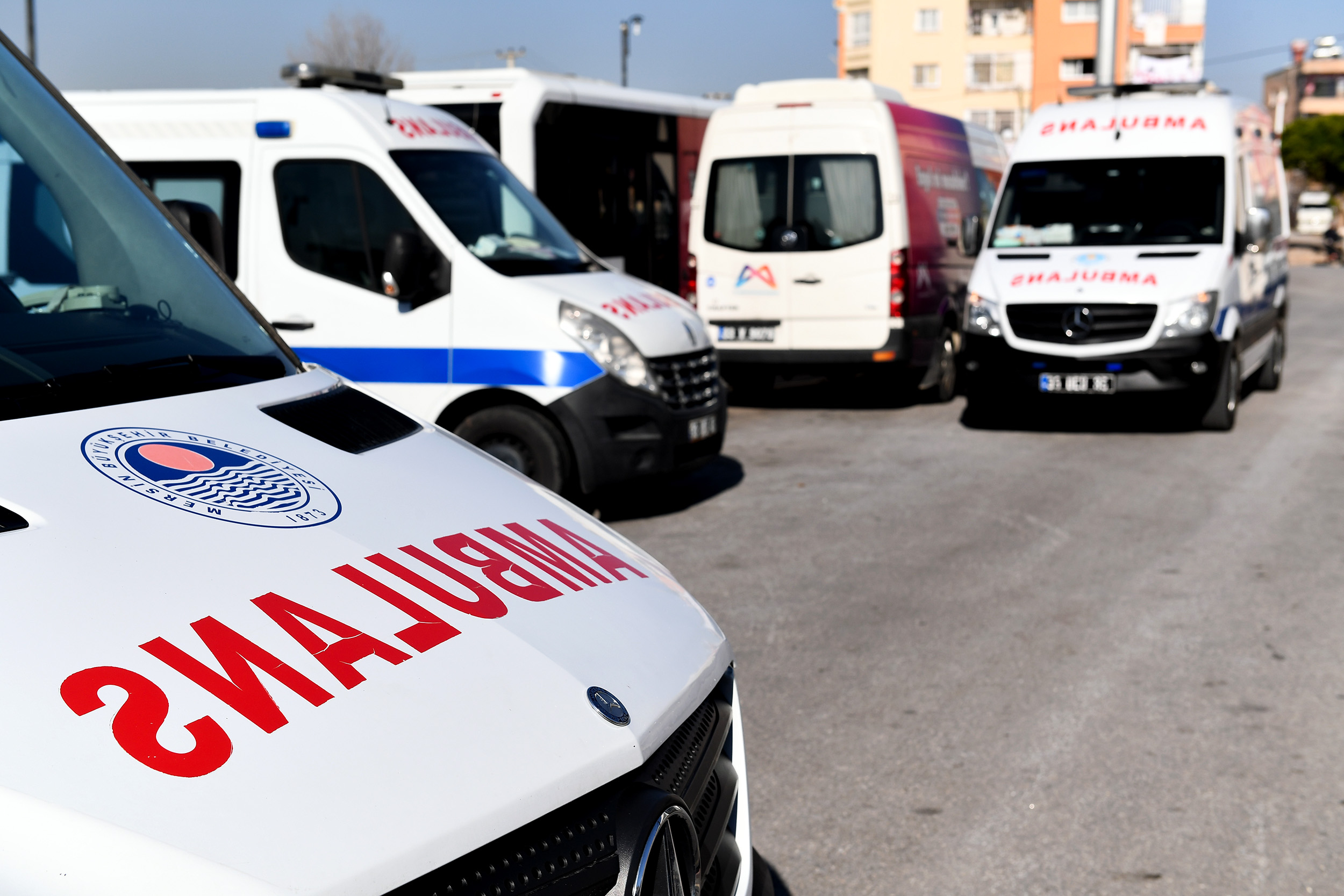 BÜYÜKŞEHİR’İN AMBULANS HİZMETİ İLE TÜM TÜRKİYE’YE HASTA TAŞINIYOR Mersin Büyükşehir Belediyesi Engelliler
