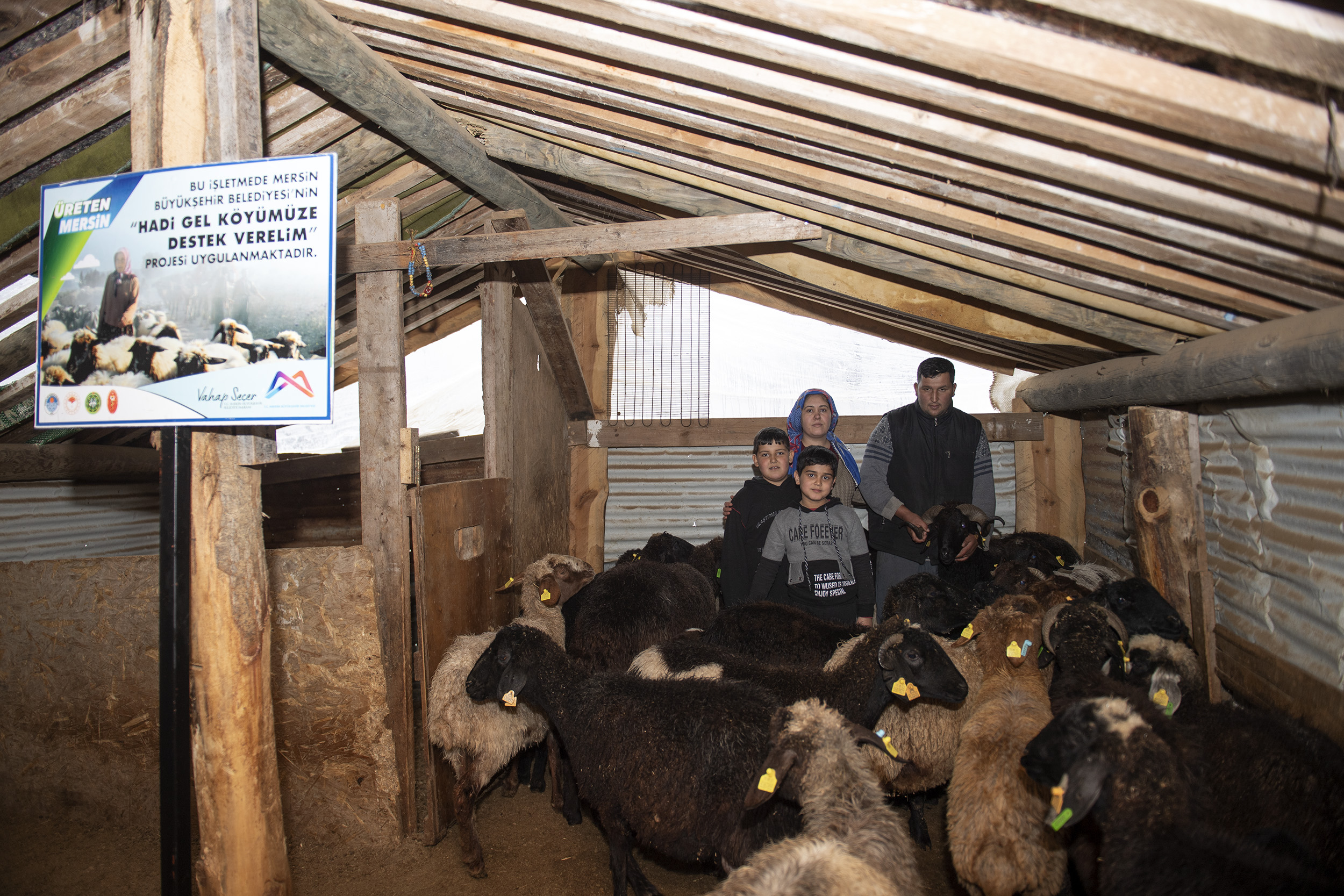Mersin Büyükşehir Belediyesi’nin üreticileri