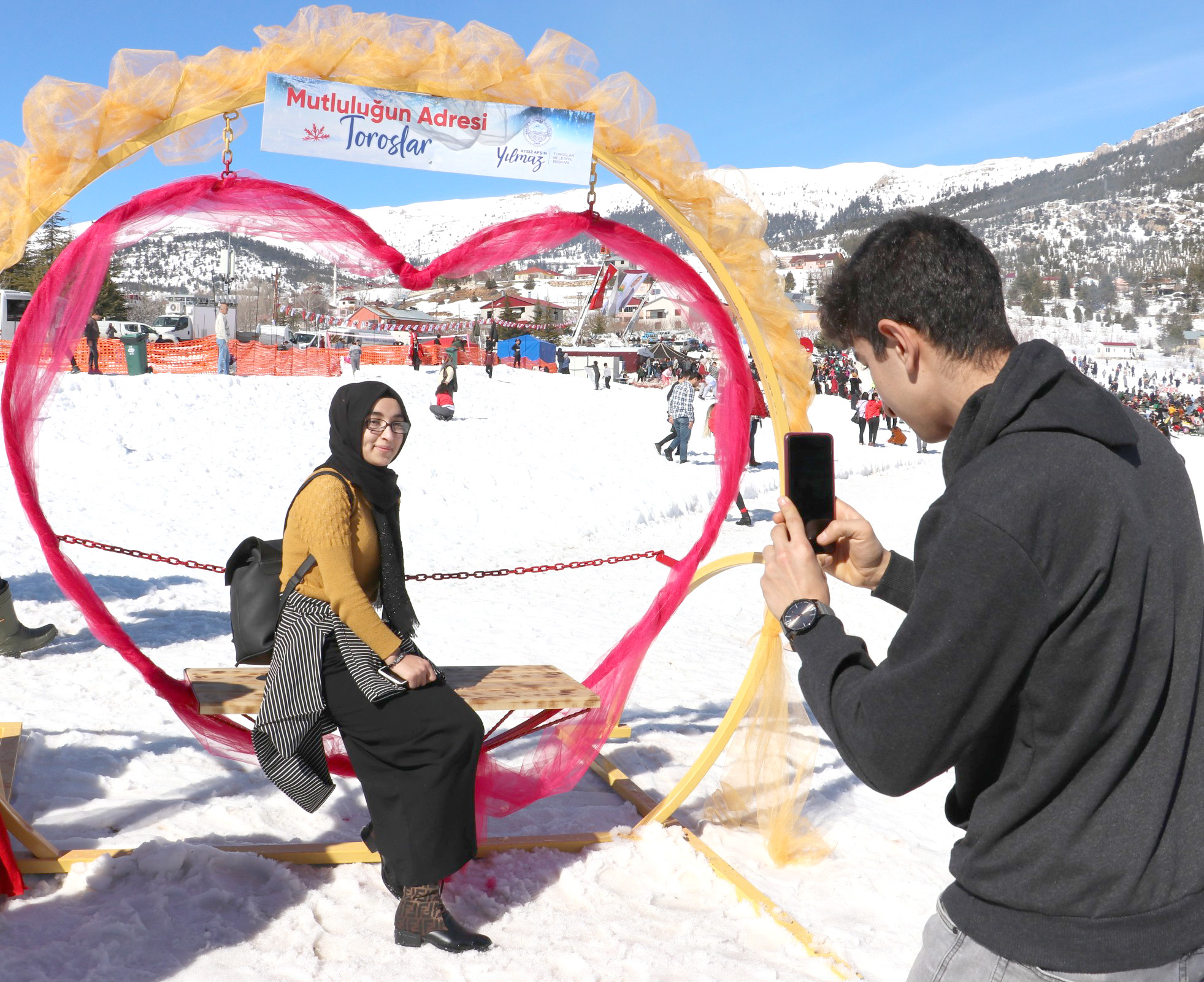 “TOROSLAR’DA KIŞ DA GÜZEL” Toroslar Belediyesi’nin Mersin’de bir