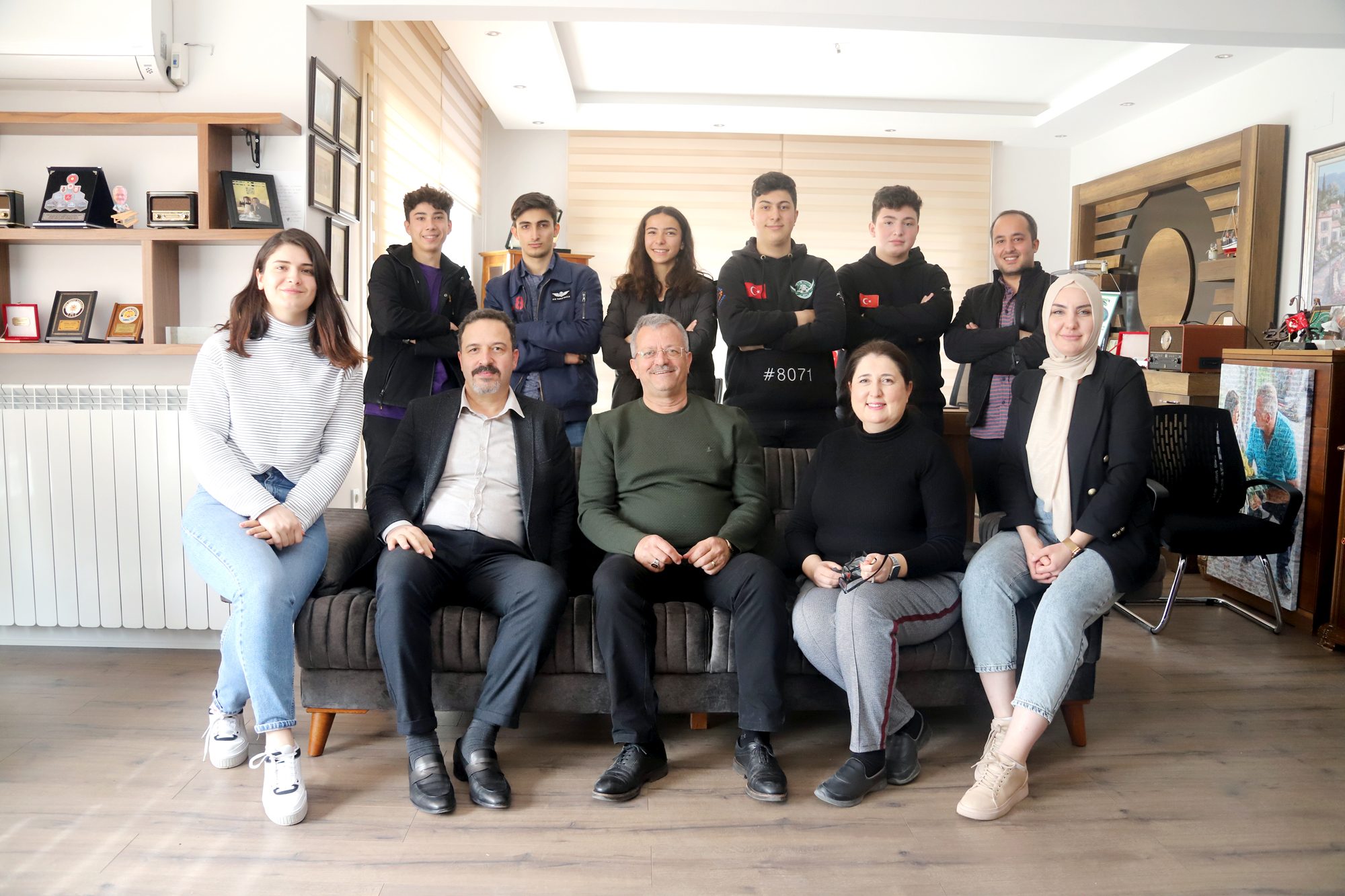 MTOSB öğrencileri Amerika’ya gitti MTOSB Özel Şişecam Mesleki