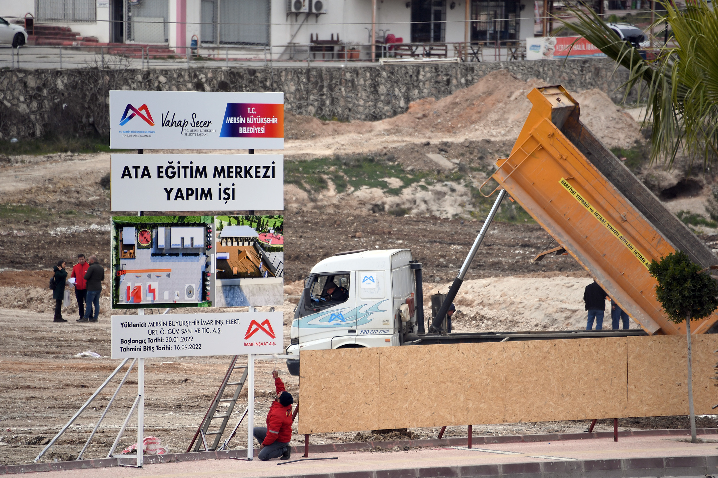 Mersin Büyükşehir Belediyesi’nin itfaiye