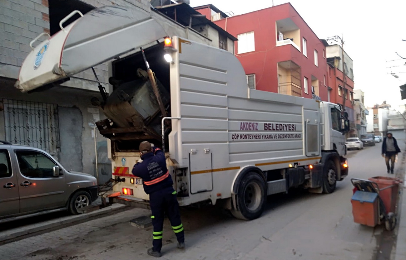 Akdeniz Belediyesi, vatandaşların temiz