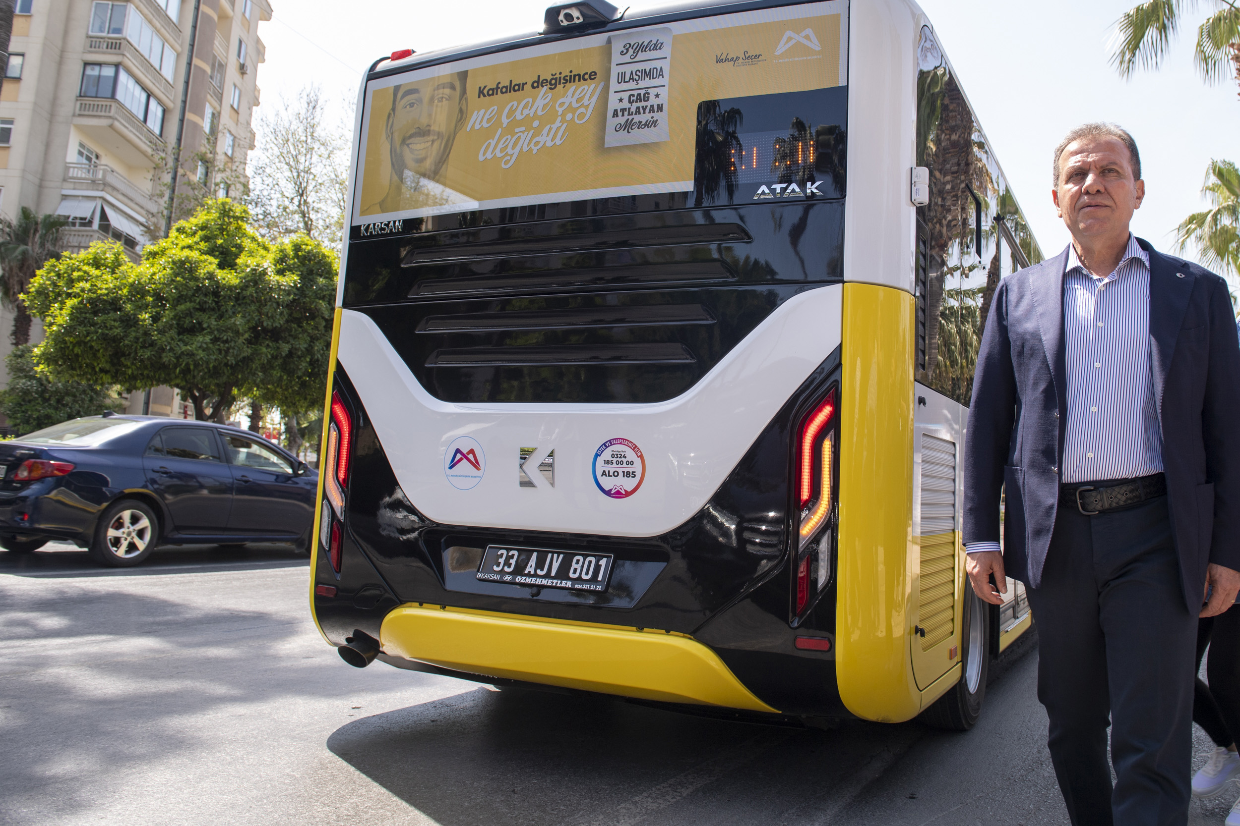 Otobüs filosunu gençleştiren Büyükşehir