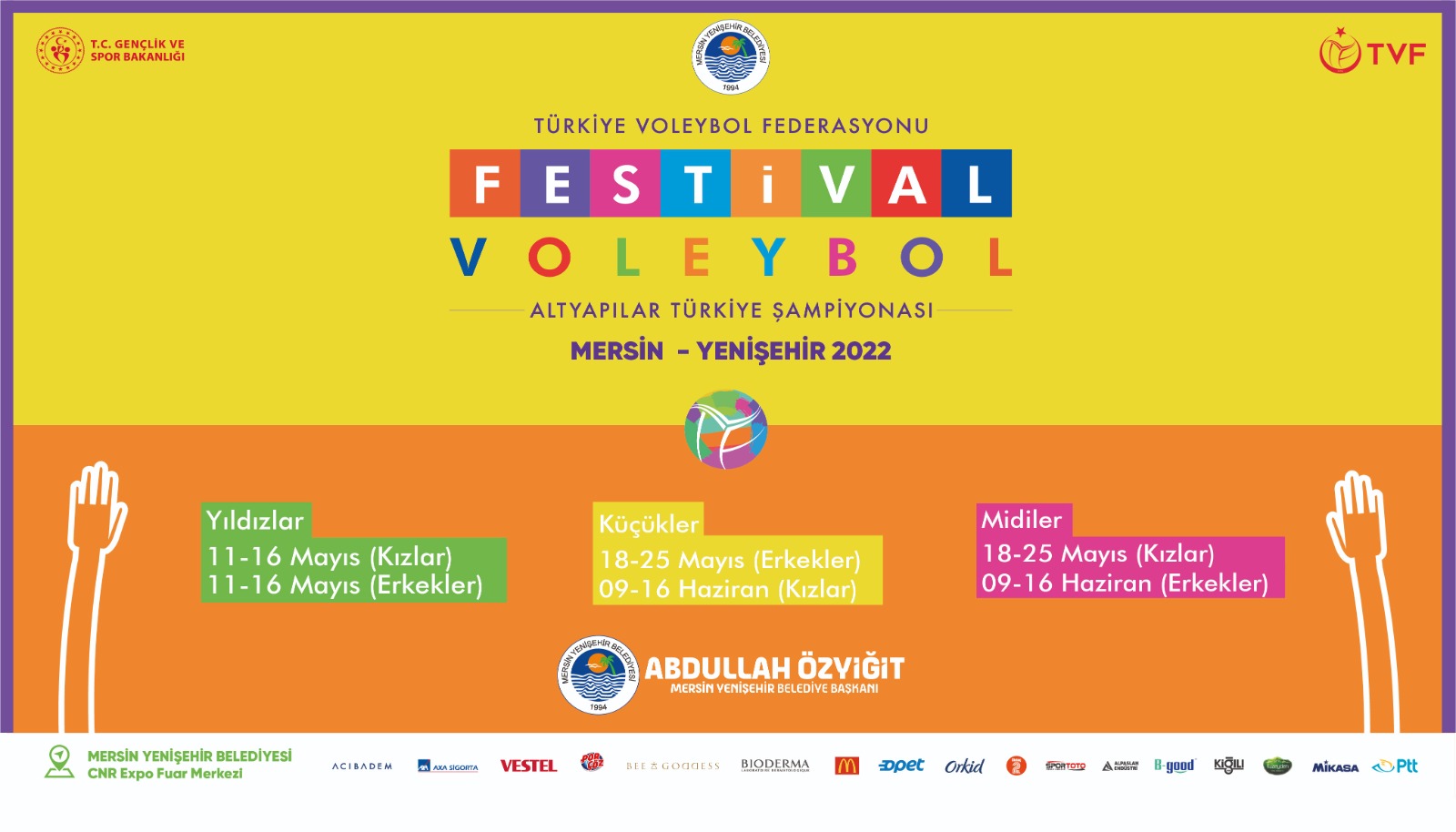 “Festival Voleybol Altyapılar Türkiye