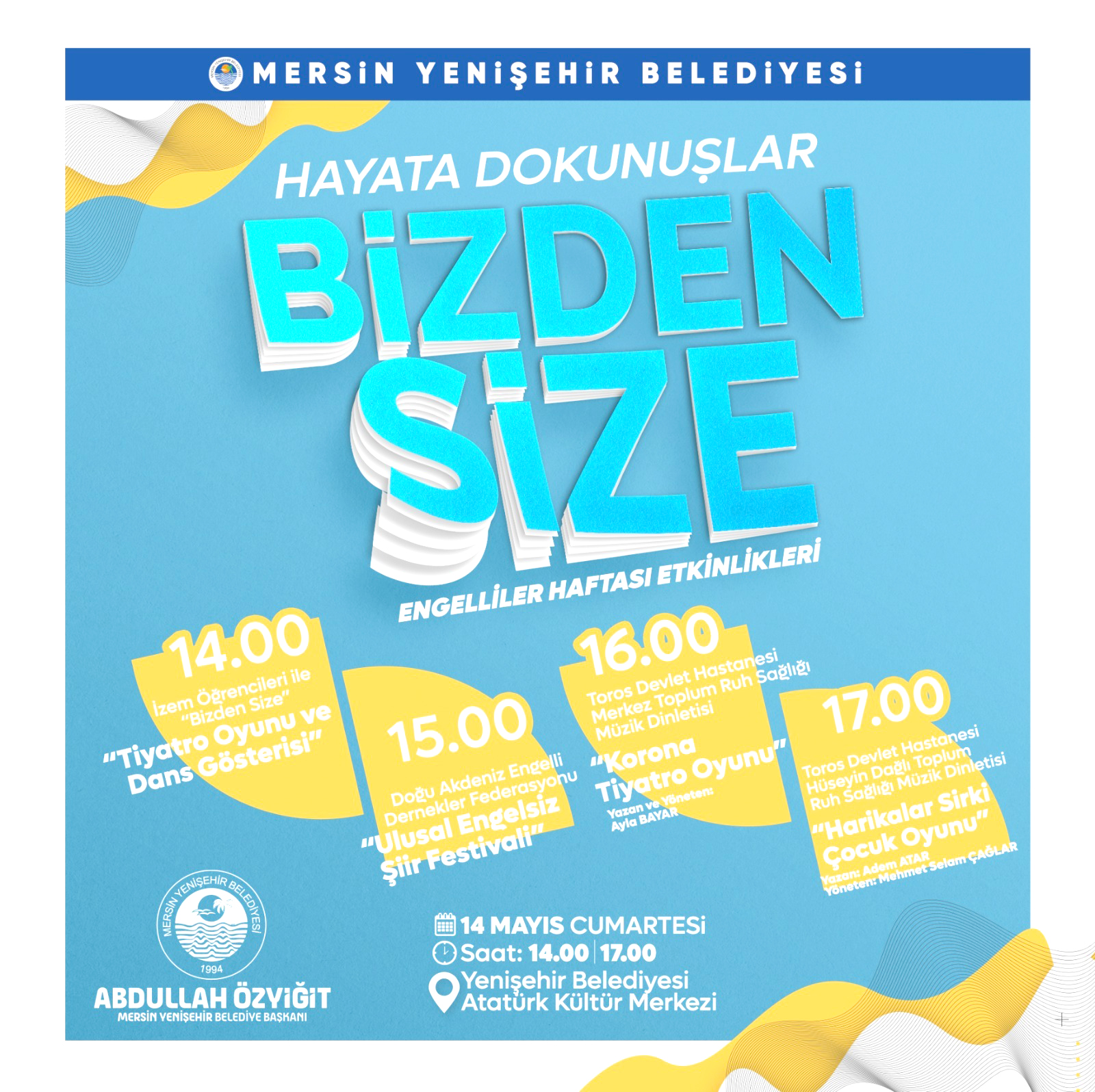 Mersin Yenişehir Belediyesi, 10-16