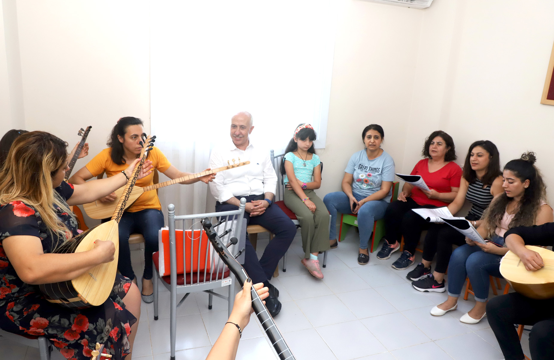 Başkan Gültak, Akdeniz ilçesine