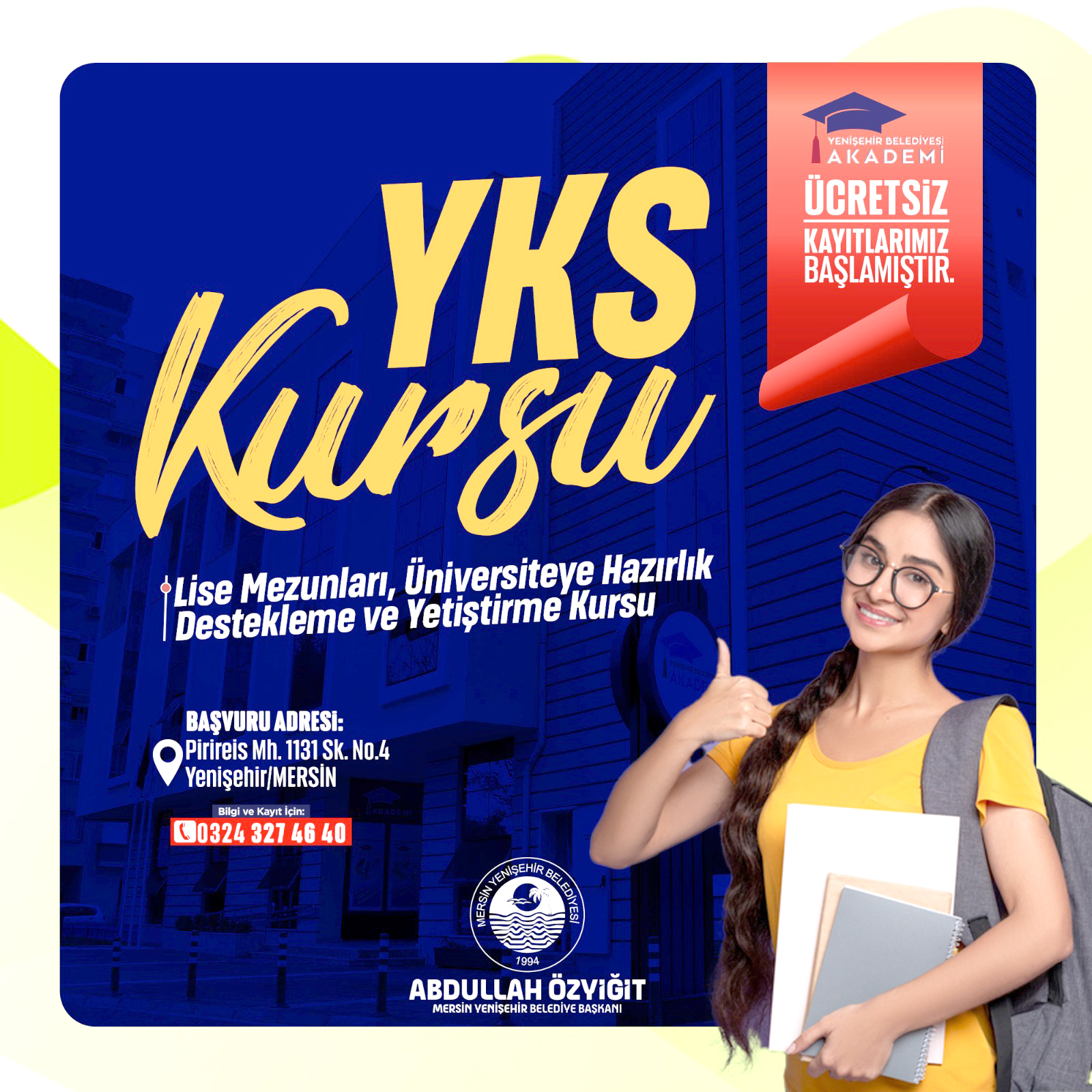 Mersin Yenişehir Belediyesinin lise