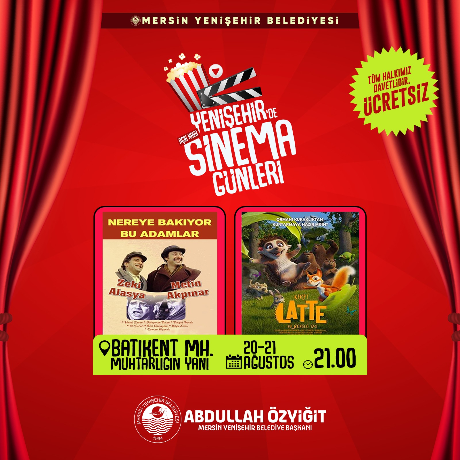 Mersin Yenişehir Belediyesi, vatandaşların