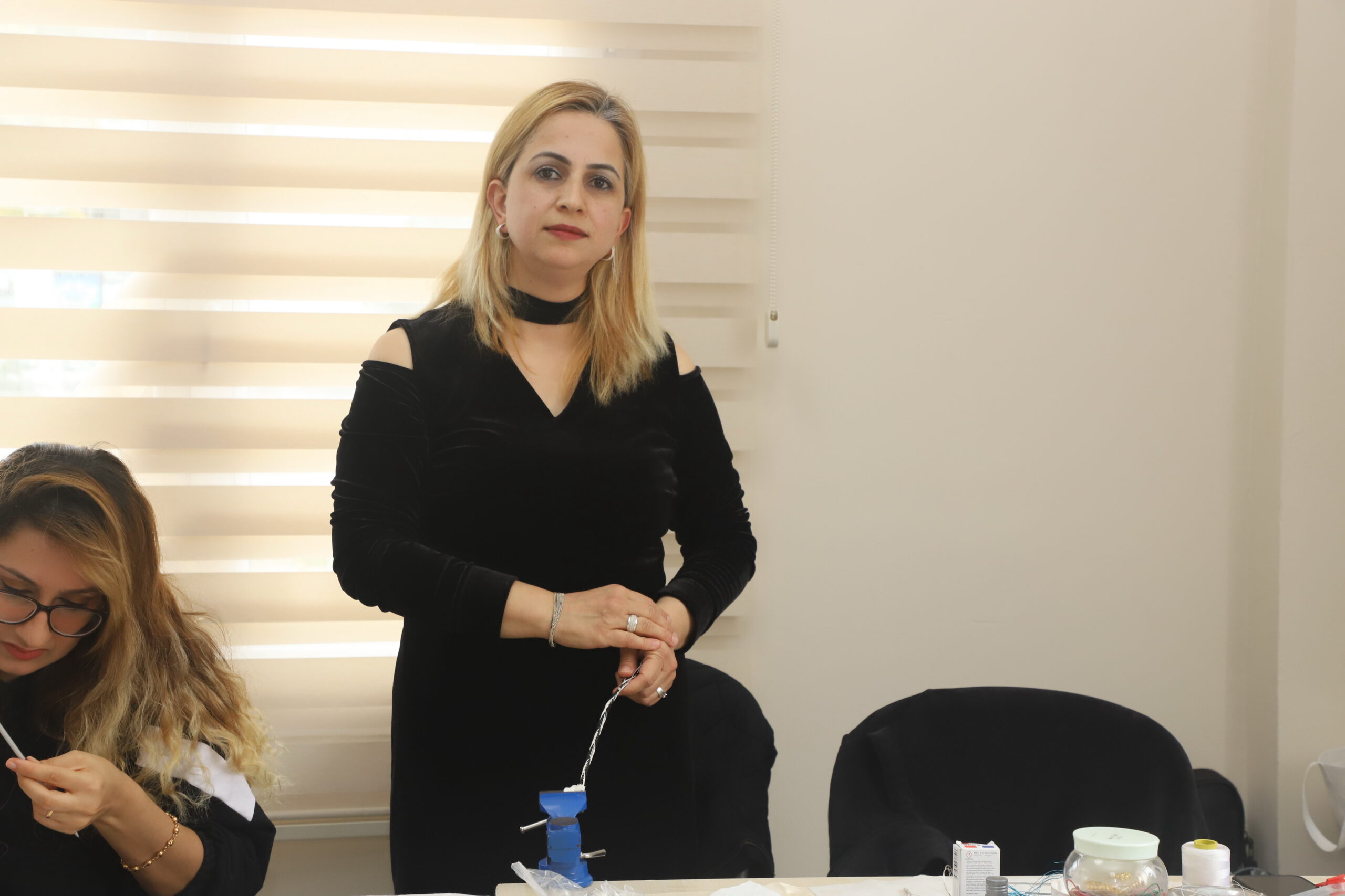 Hobi olarak başladığı kurslarda