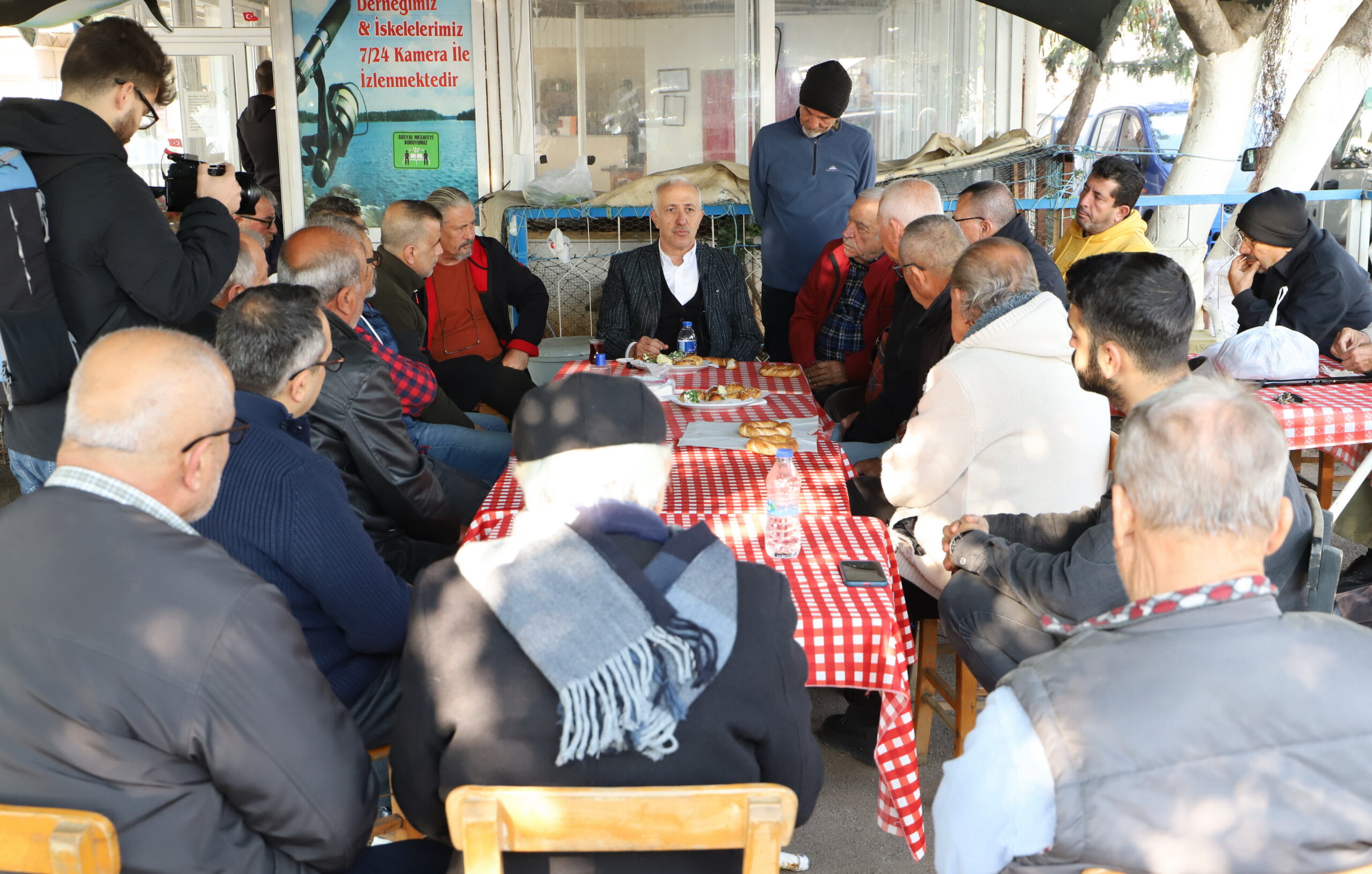 Çamlıbel Balıkçılar Barınağı’nı ziyaret