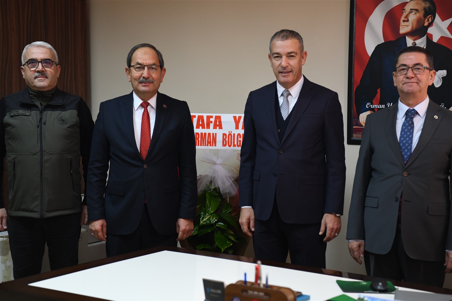 ‘Bölge müdür yardımcımız göreve başladı’ Mersin Orman Bölge Müdürü