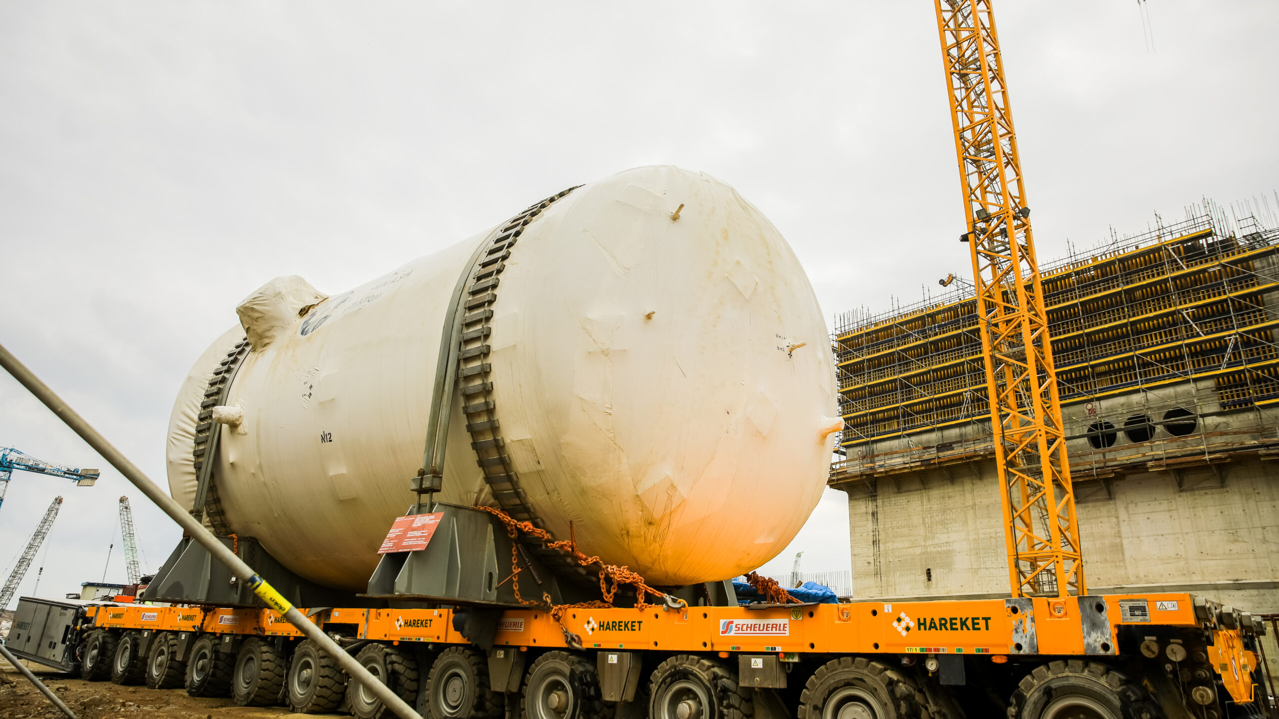 AKKUYU NGS’NİN 1’İNCİ ÜNİTESİNE PASİF KOR SU BASMA SİSTEMİ KURULDU Akkuyu Nükleer Güç Santrali’nin