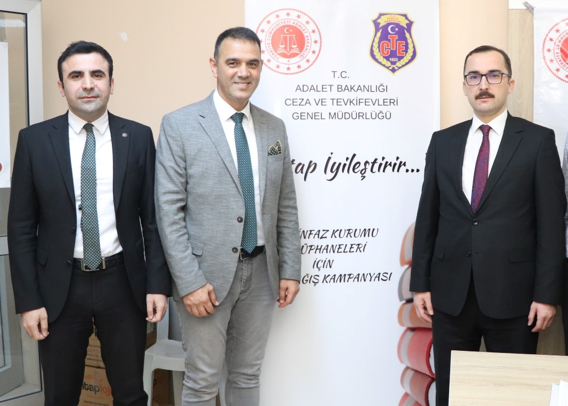 Silifke’de cezaevi kütüphanesi için kitap bağış kampanyası Adalet Bakanlığı tarafından “Kitap