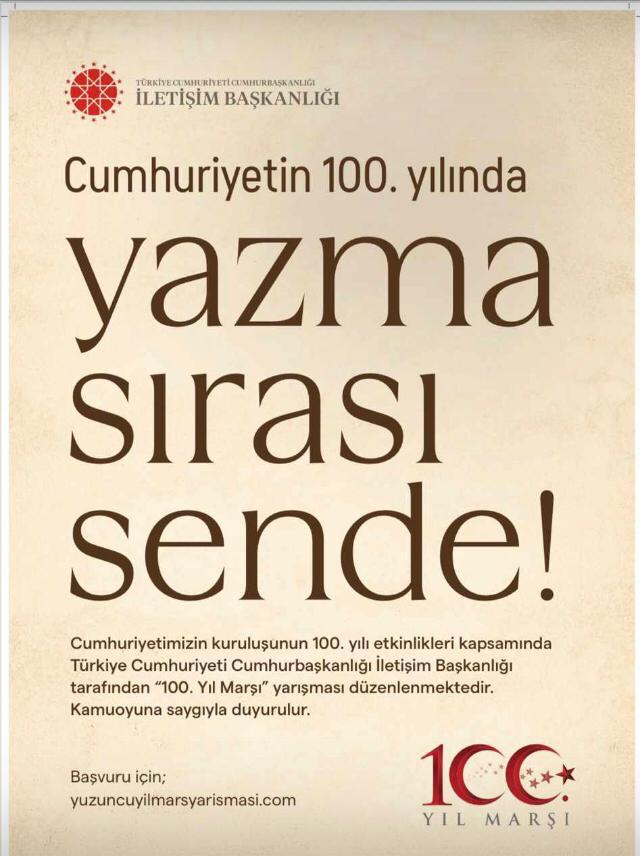 Yazma Sırası Sende! Yazma Sırası Sende! Sloganıyla