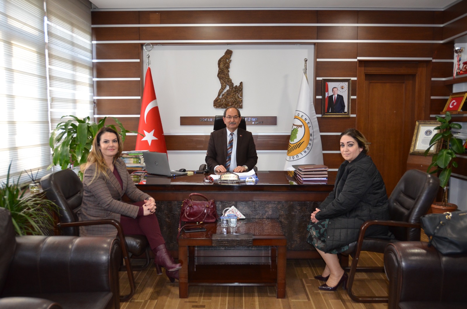 Tarımsal Ürün İşleme İhtisas Organize Sanayi Bölgesi’nden nezaket ziyareti Mersin-Tarsus Tarımsal Ürün İşleme