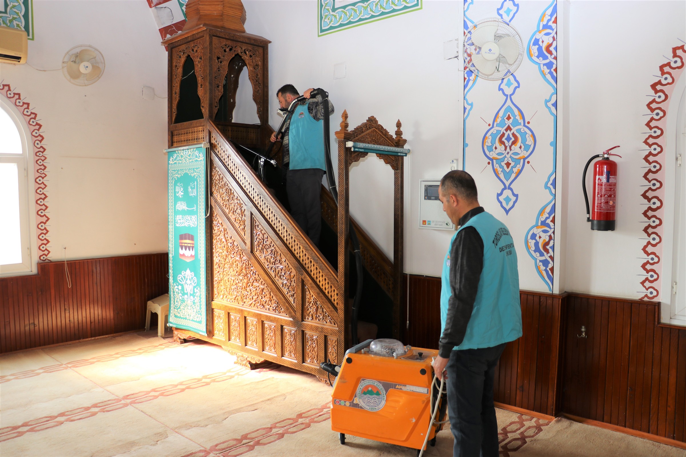 Toroslar Belediyesi, camilerde rutin