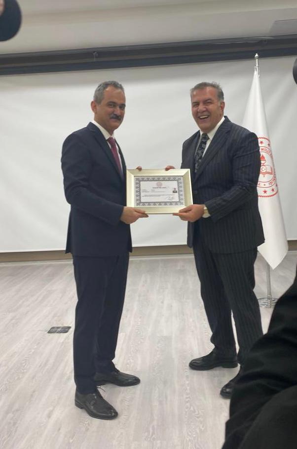 İl Milli Eğitim Müdürümüz