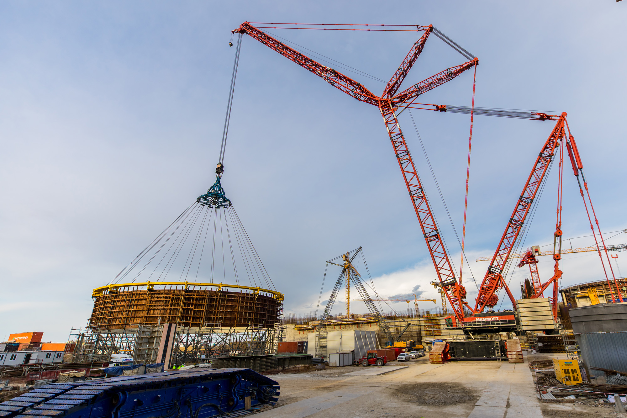 AKKUYU NGS’NİN 2’NCİ ÜNİTESİ’NDE İÇ KORUMA KABUĞUNUN DÖRDÜNCÜ KATMANININ KURULUMU TAMAMLANDI Akkuyu Nükleer Güç Santrali’nin