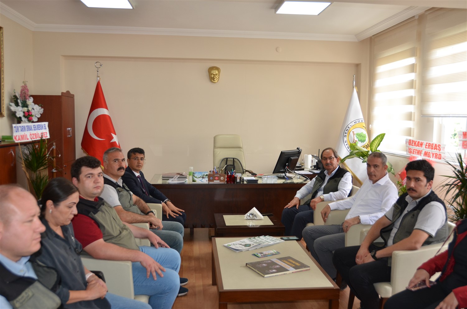 Mersin Orman İşletme Müdürü Kenan Çetin Göreve Başladı Mersin Orman İşletme Müdürü