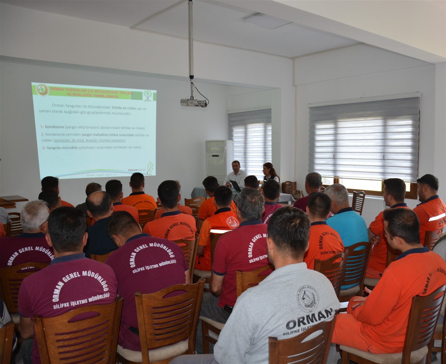 Silifke’de İş Sağlığı ve Güvenliği Eğitimi Verildi Mersin Orman Bölge Müdürlüğüne