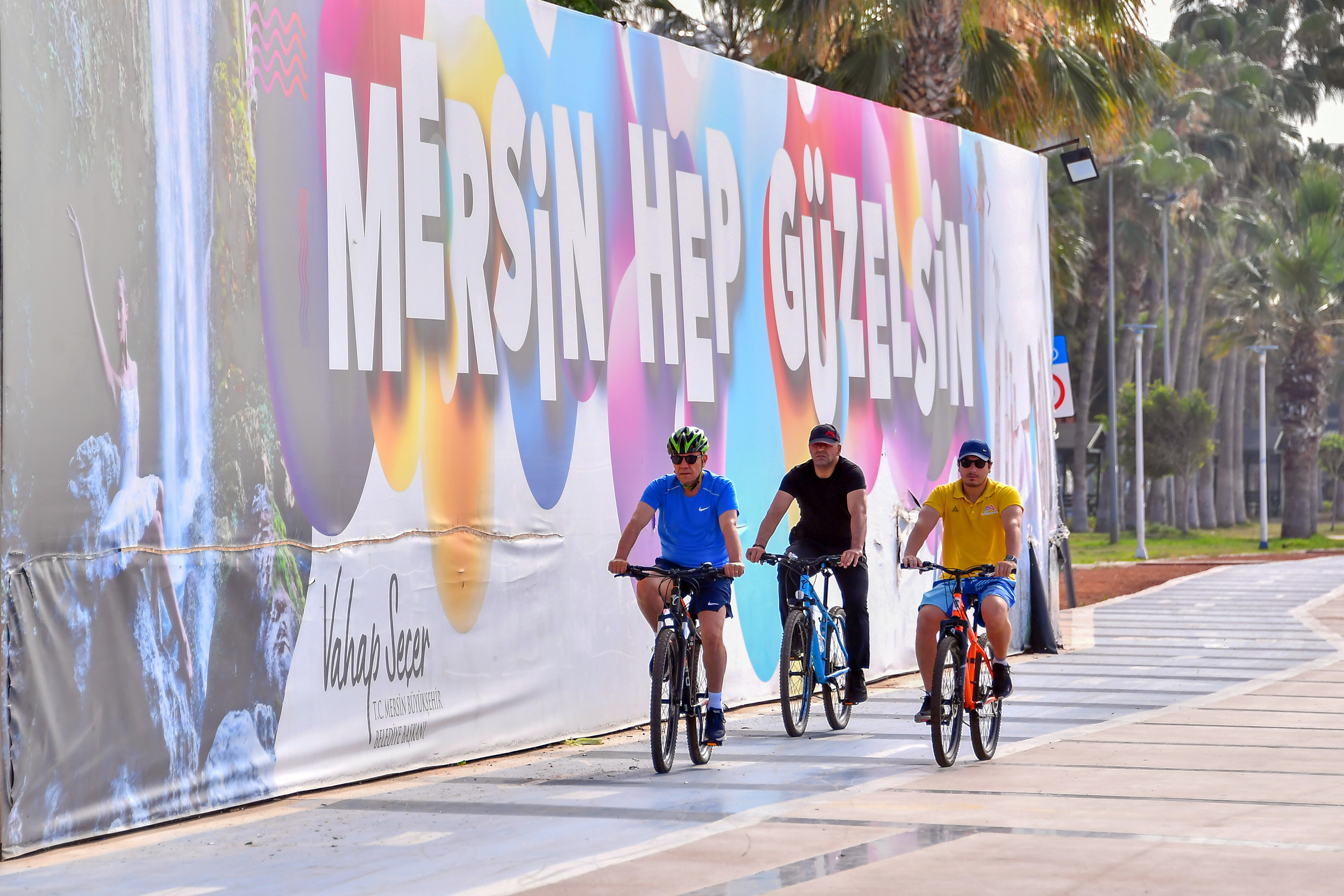 SEÇER, ‘PEDALLIYORUZ’ ETKİNLİĞİNE KATILDI Mersin Büyükşehir Belediye Başkanı