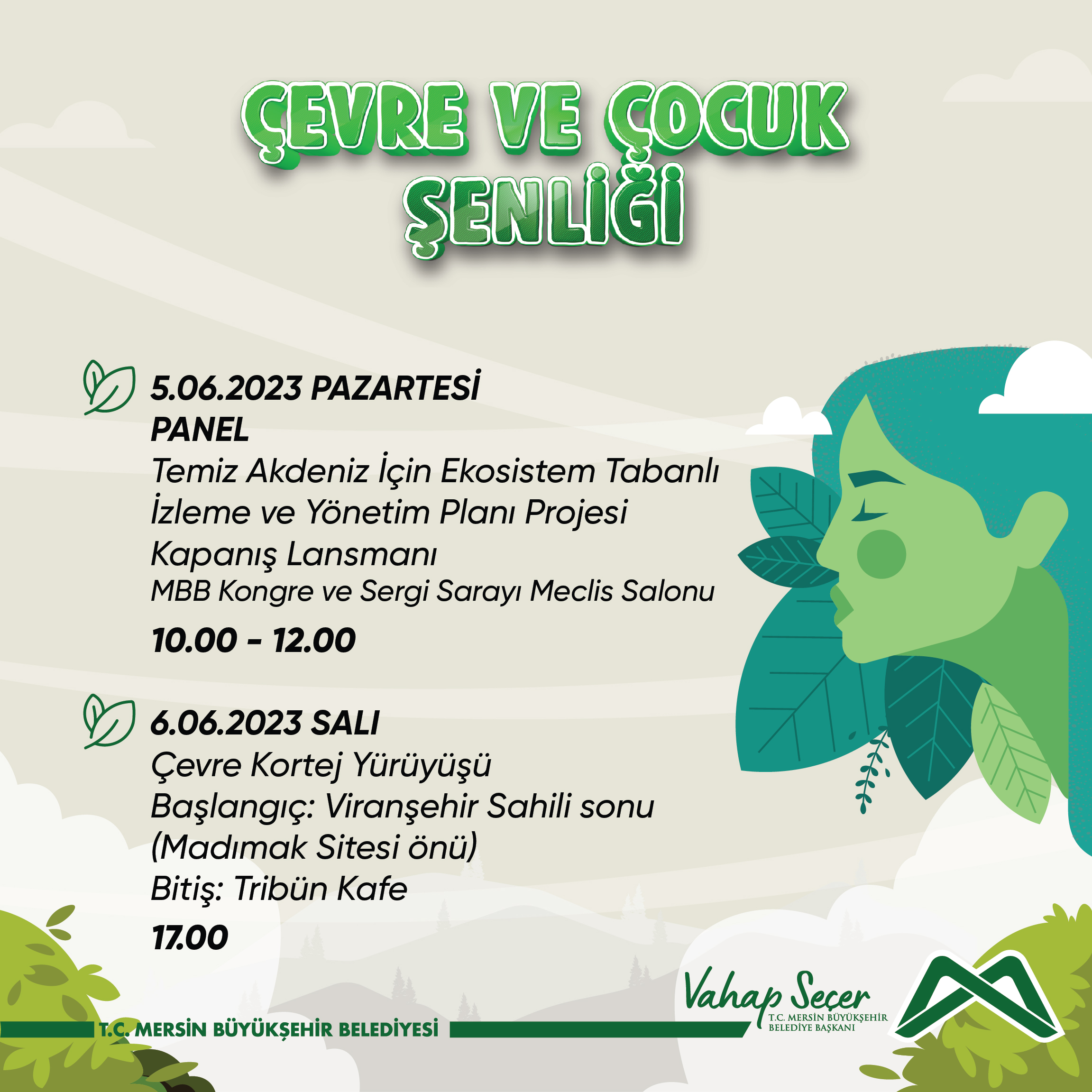 Mersin Büyükşehir Belediyesi, Çevre