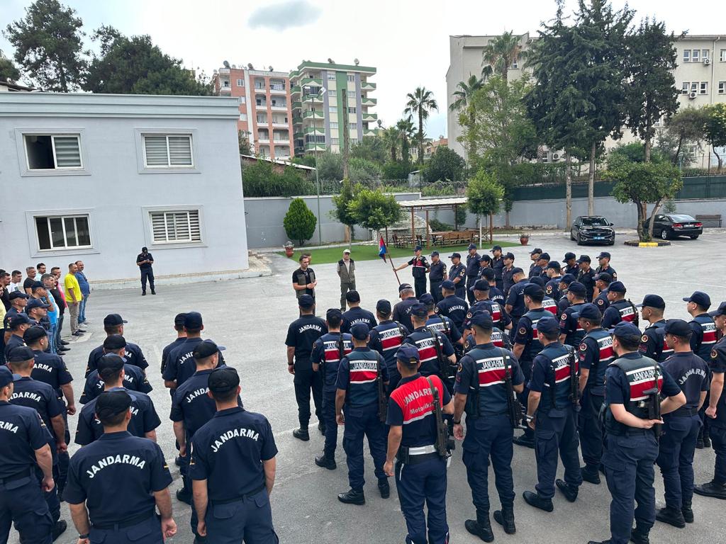 Tarsus İlçe Jandarma Komutanlığında Orman Yangınlarıyla Mücadele Eğitimi Yapıldı Tarsus İlçe Jandarma Komutanlığı