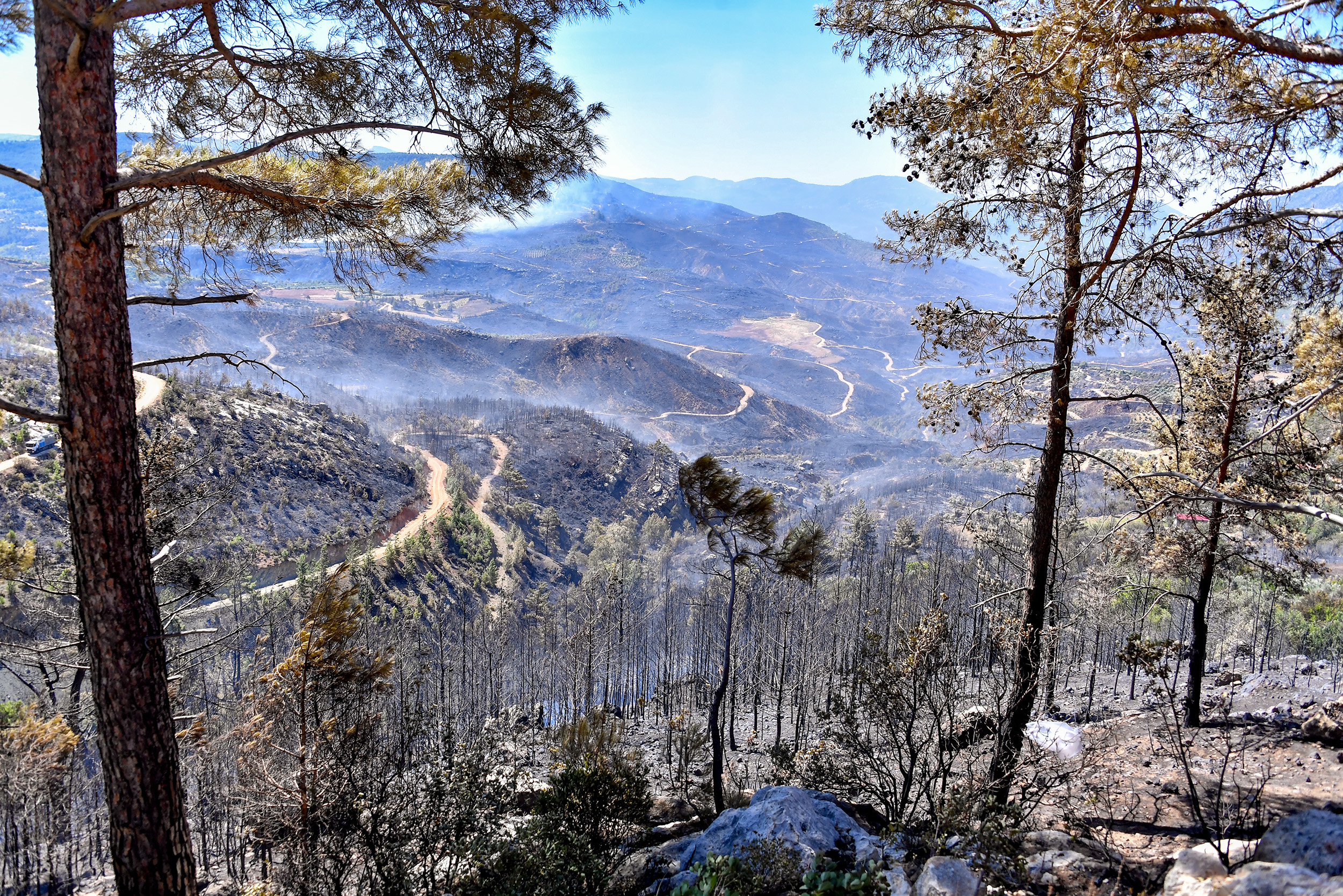 Gülnar ilçesinde önceki gün
