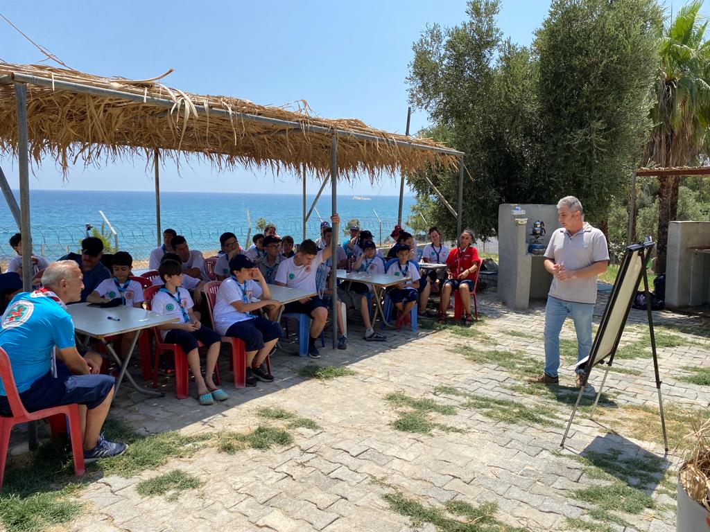 Ankara İzcilik Kulübü Anamur’da Kamp Yaptı Anamur Orman İşletme Müdürlüğüne