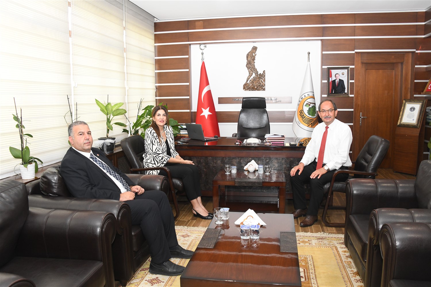 Kuzey Kıbrıs Türk Cumhuriyeti Mersin Başkonsolosundan Nezaket Ziyareti Kuzey Kıbrıs Türk Cumhuriyeti