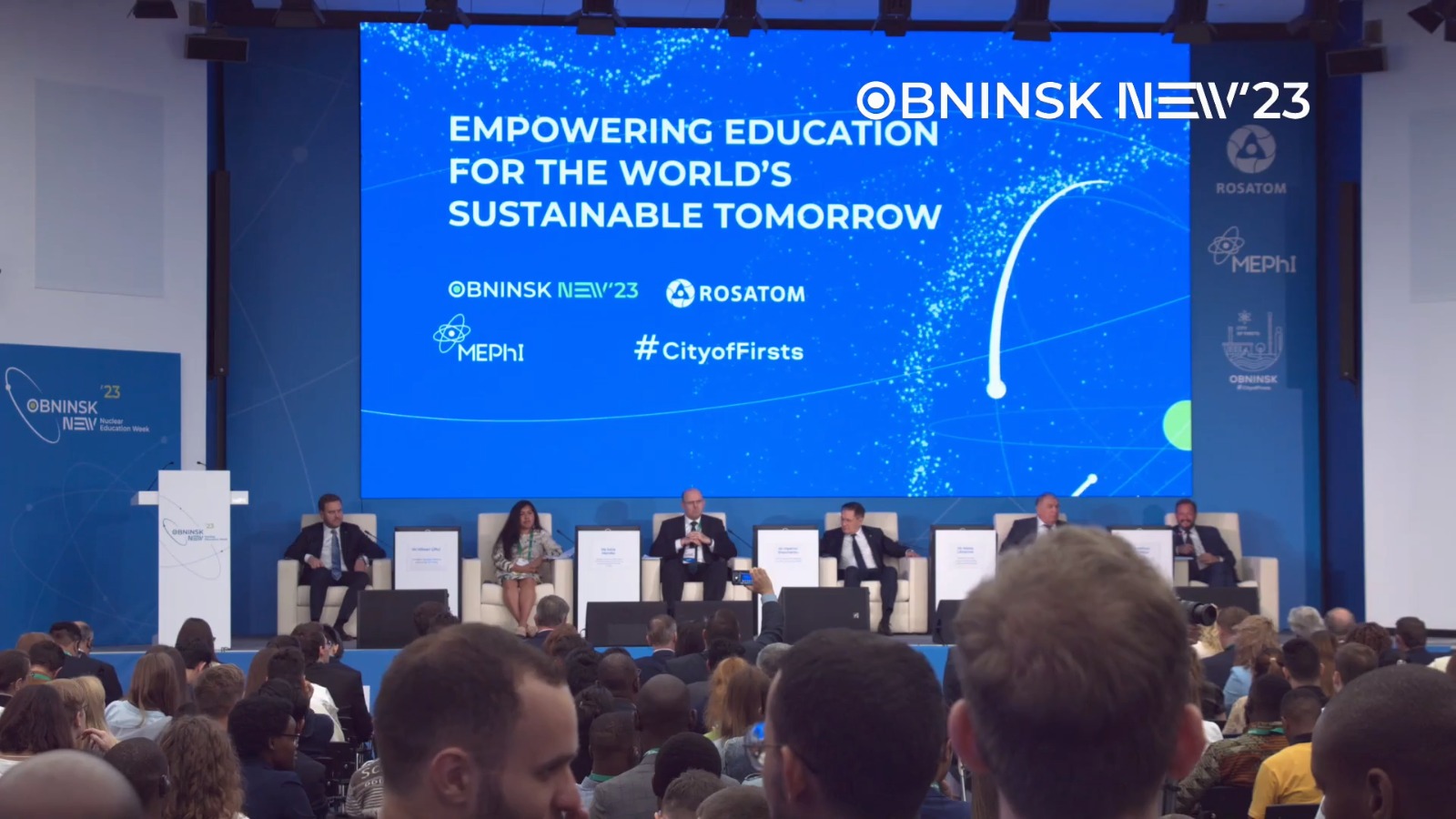 Nükleer Teknoloji Konulu Uluslararası Gençlik Forumu Obninsk’te Başladı Uluslararası Gençlik Nükleer Forumu